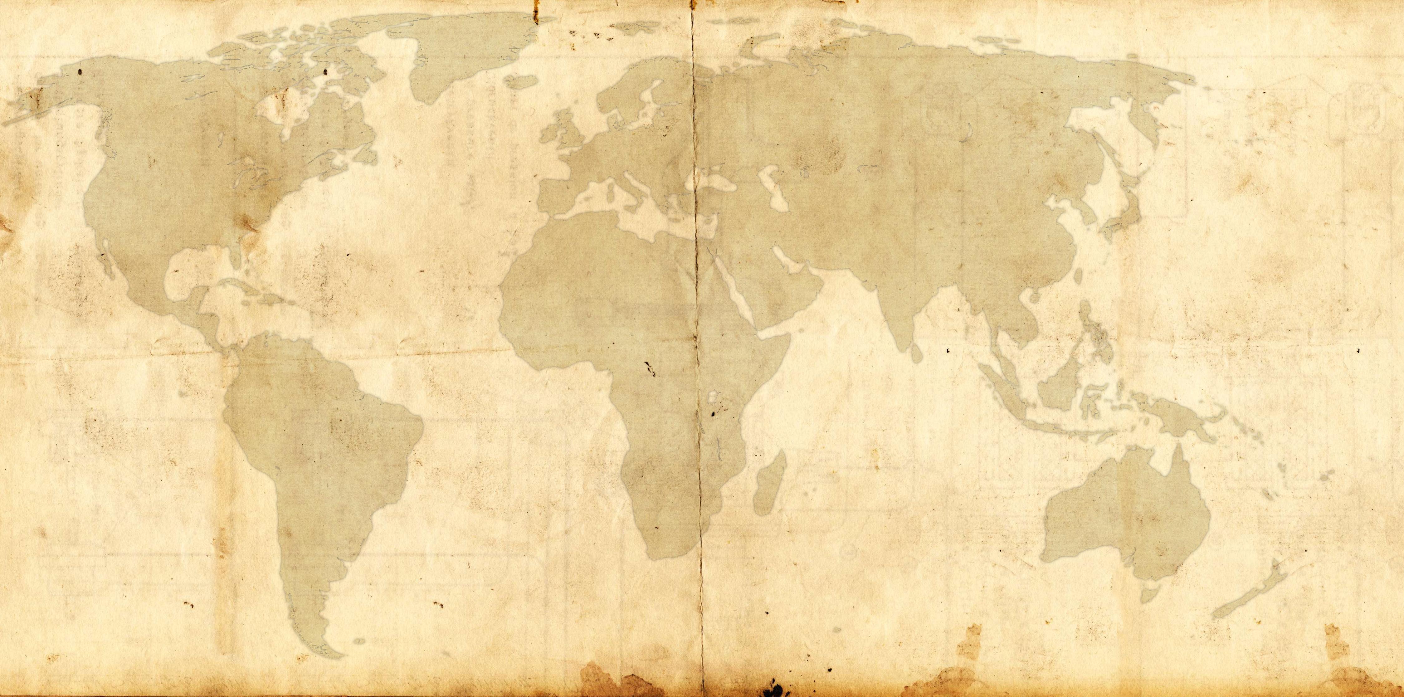 4500 x 2234 · jpeg - World Map Template - Steampunk/Victorian Style by FloppyBootStomp on ...