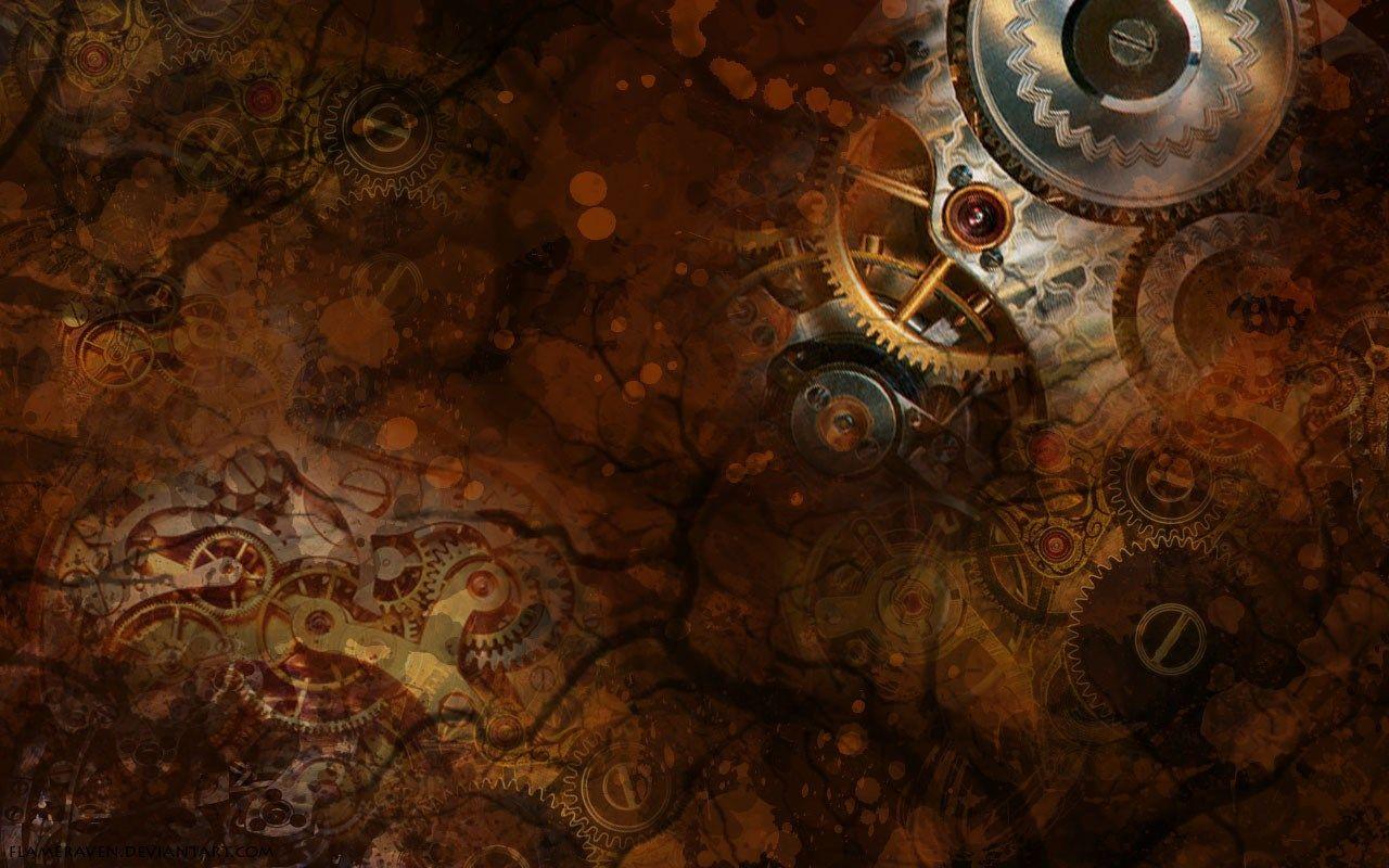 1280 x 800 · jpeg - artistic | Steampunk background, Steampunk wallpaper, Steampunk art