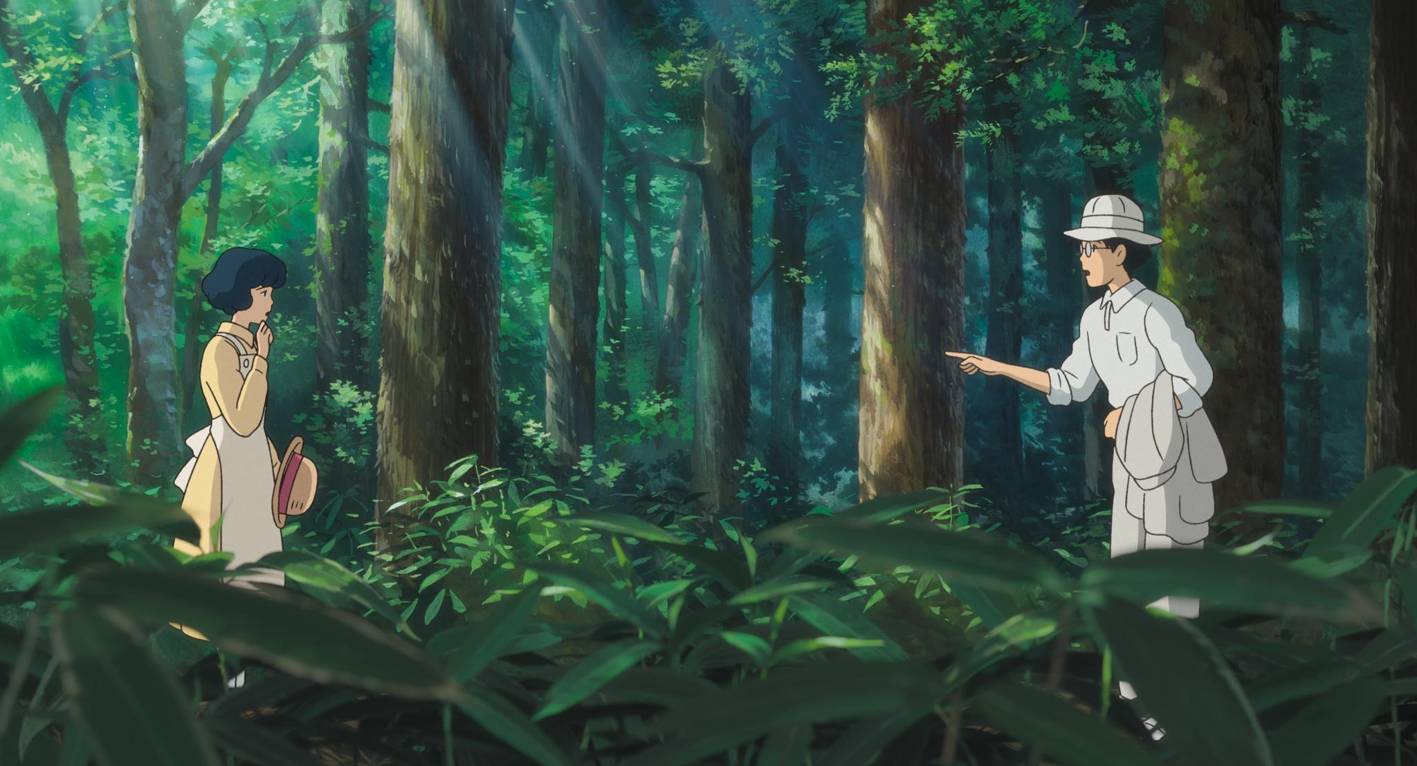 2048 x 1108 · jpeg - Studio Ghibli Wallpaper HD | PixelsTalk