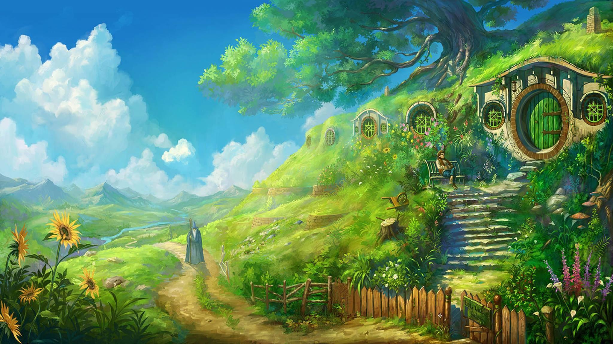 2048 x 1152 · jpeg - Studio Ghibli wallpaper 1 Download free stunning HD backgrounds for ...