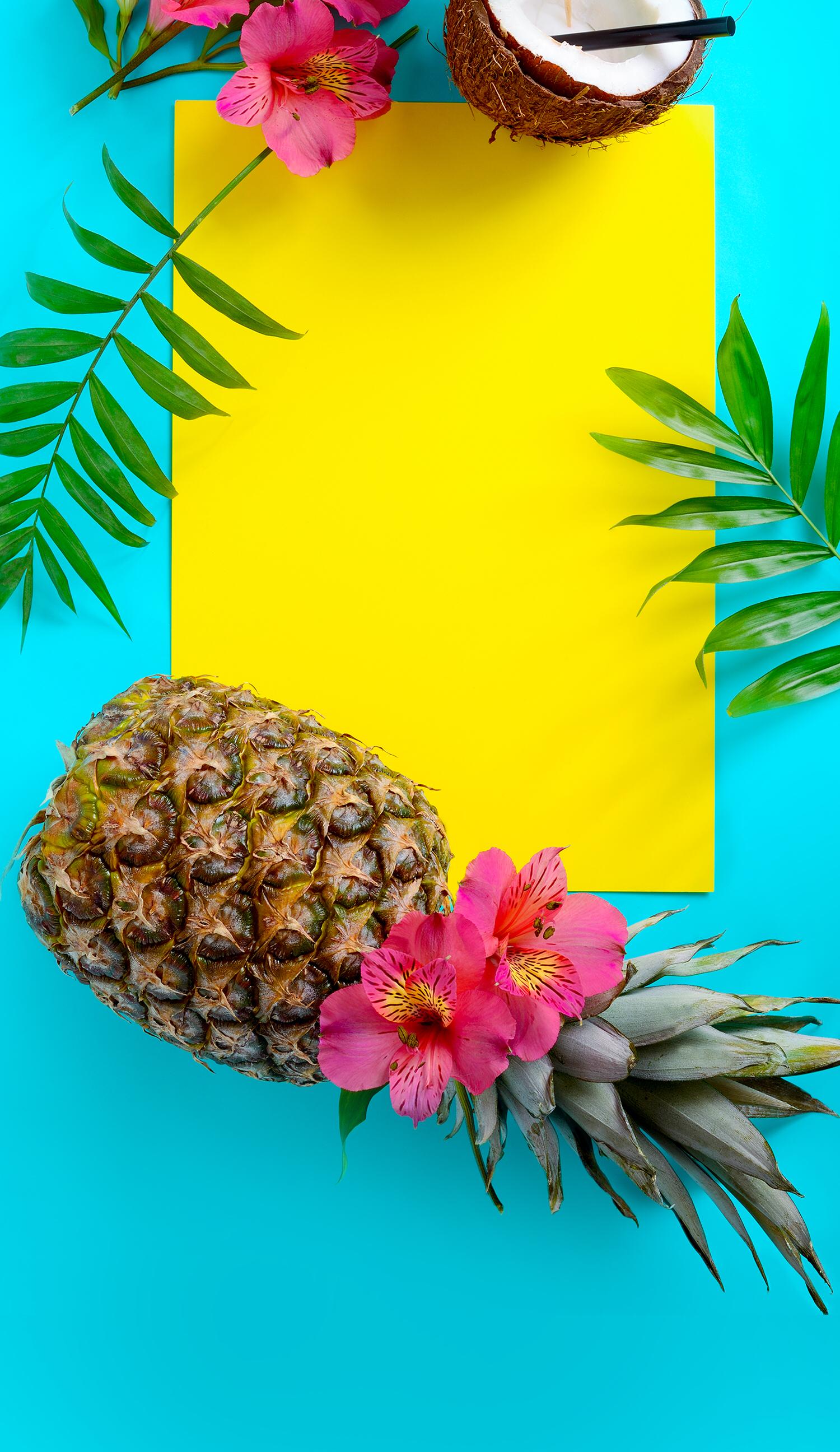1500 x 2592 · png - Pin by Fir on Wallpapers vol.34 | Iphone wallpaper tropical, Pineapple ...