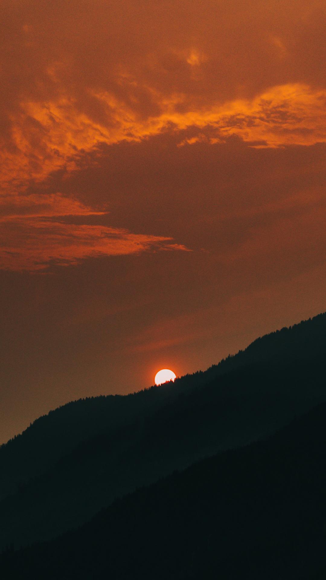 1080 x 1920 · jpeg - Sunset, Sun, Orange iPhone Wallpaper | iDrop News