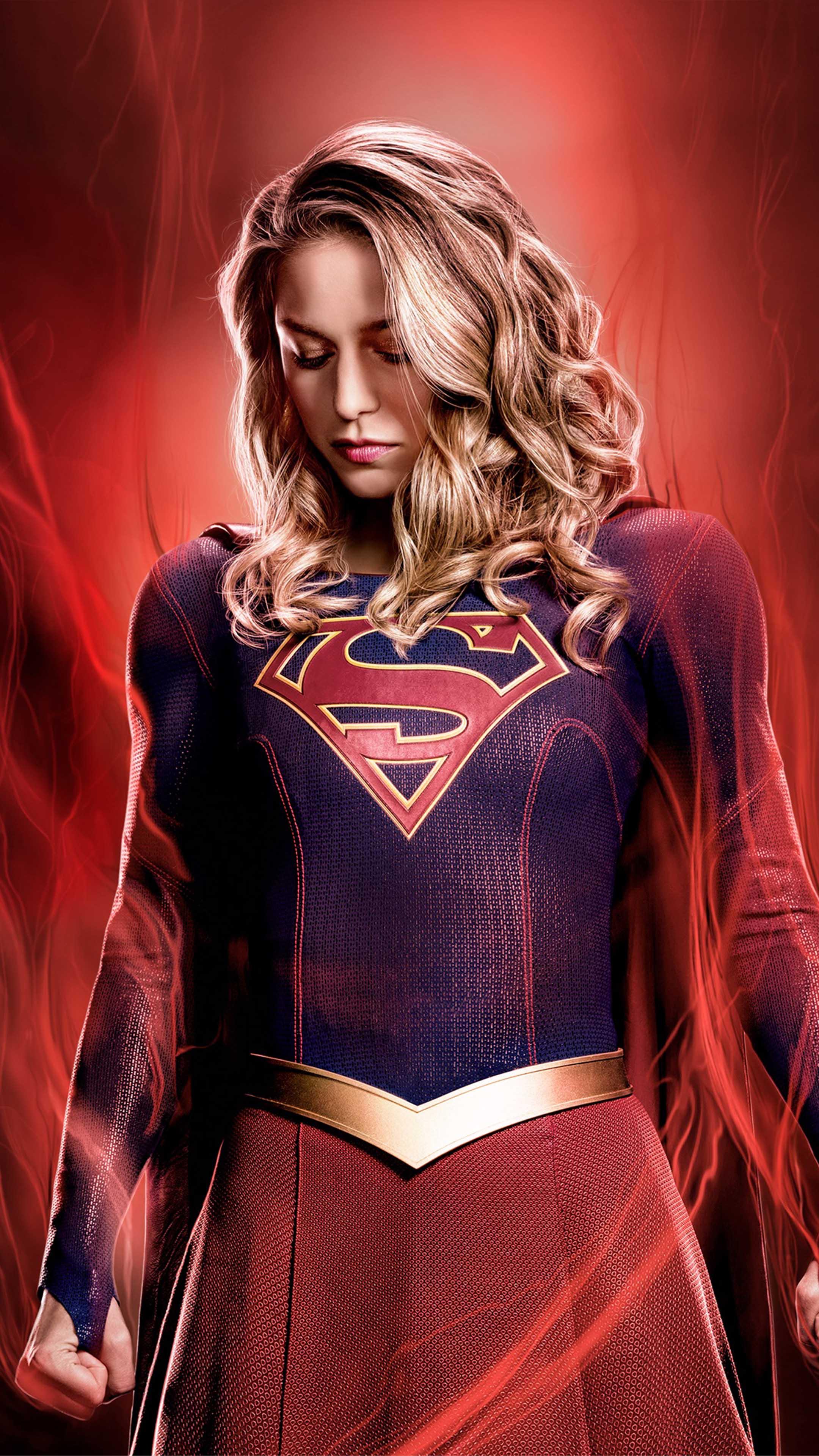 2160 x 3840 · jpeg - Melissa Benoist As Supergirl 4K Ultra HD Mobile Wallpaper