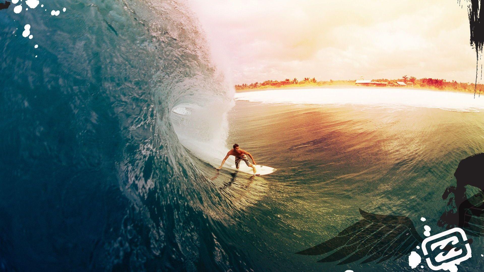 1920 x 1080 · jpeg - Surfing HD Wallpapers Backgrounds Wallpaper | Surfing, Surfing waves ...