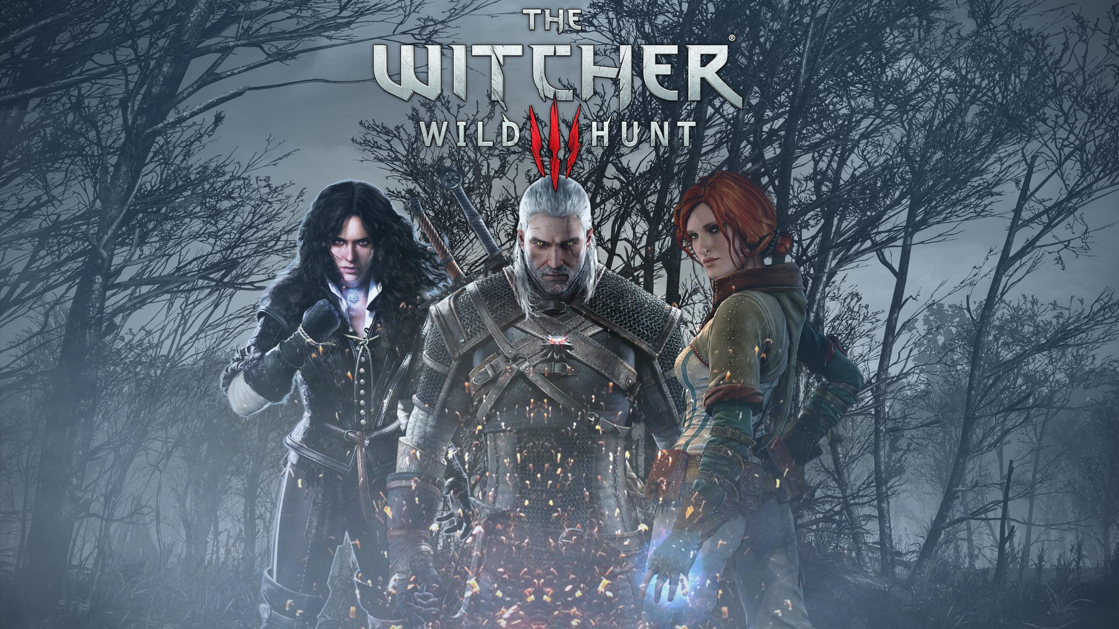 3840 x 2160 · jpeg - The Witcher 3 Wild Hunt Poster Wallpapers - Wallpaper Cave