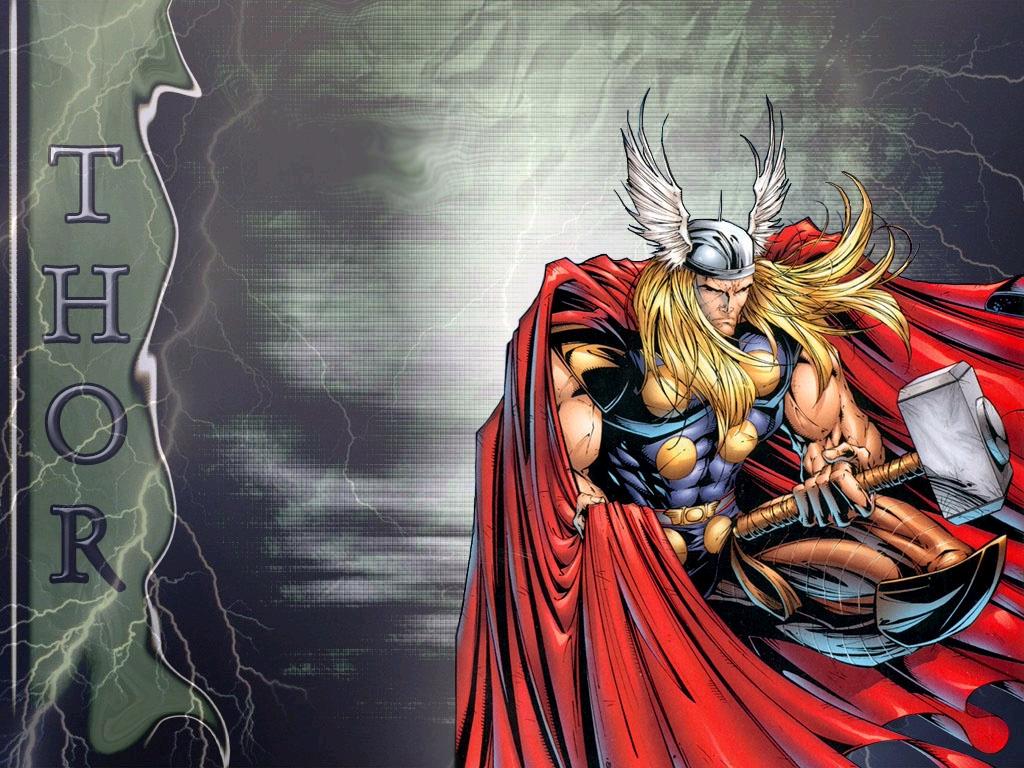 1024 x 768 · jpeg - Thor Comic Wallpaper - WallpaperSafari