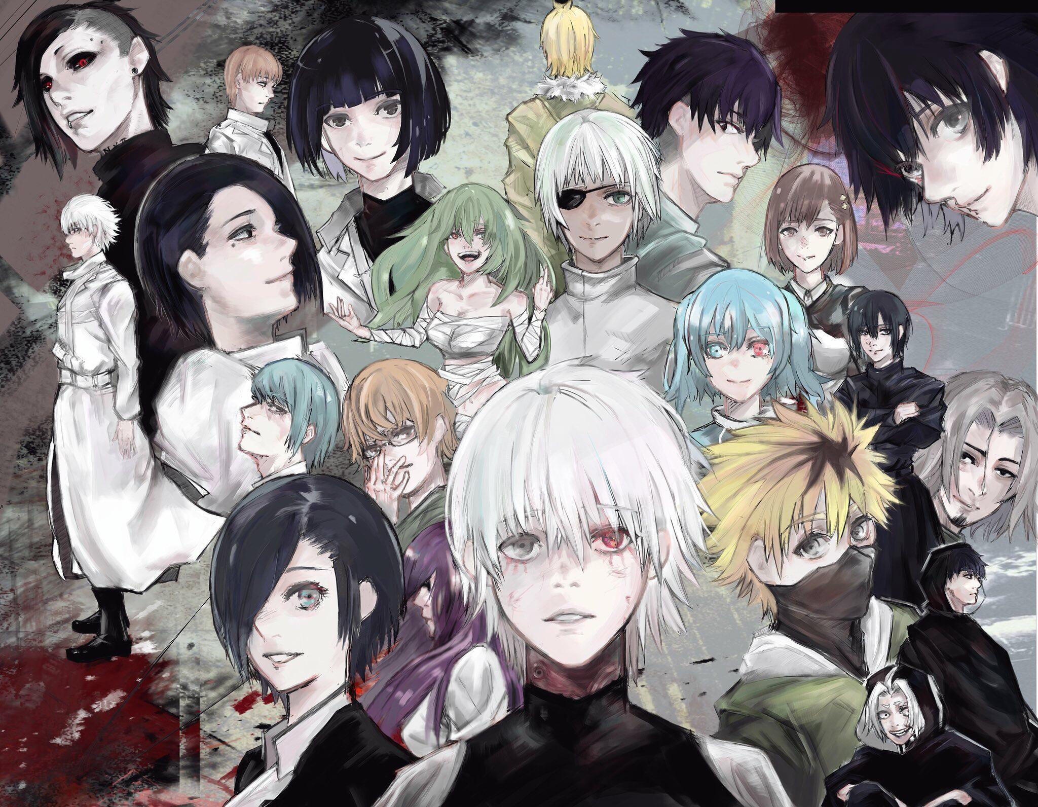 2048 x 1592 · jpeg - Tokyo Ghoul:re HD Wallpaper | Background Image | 2048x1592 | ID:975100 ...