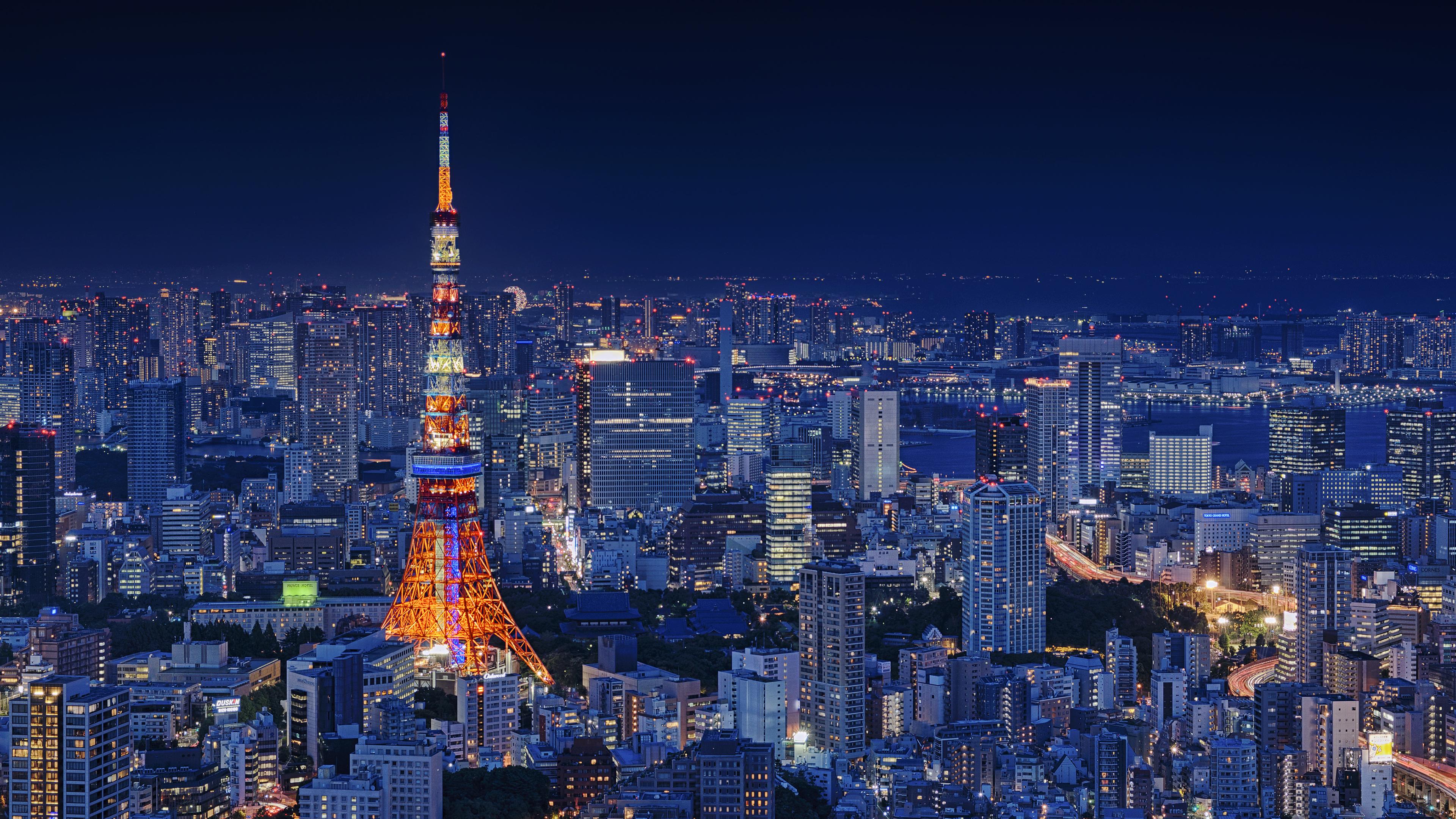 3840 x 2160 · jpeg - Tokyo Tower 4k, HD World, 4k Wallpapers, Images, Backgrounds, Photos ...