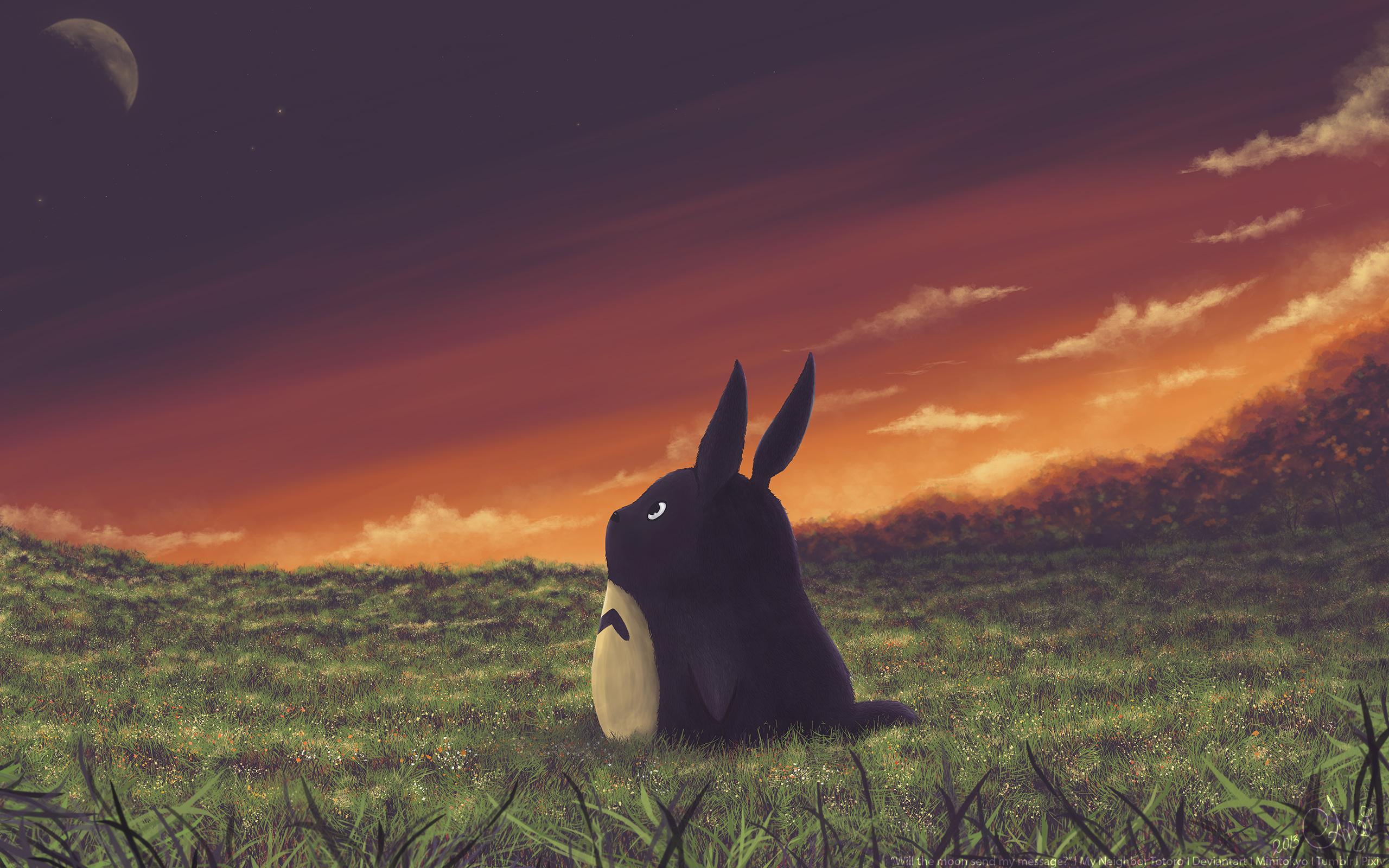 2560 x 1600 · jpeg - My Neighbor Totoro HD Wallpaper | Background Image | 2560x1600 | ID ...