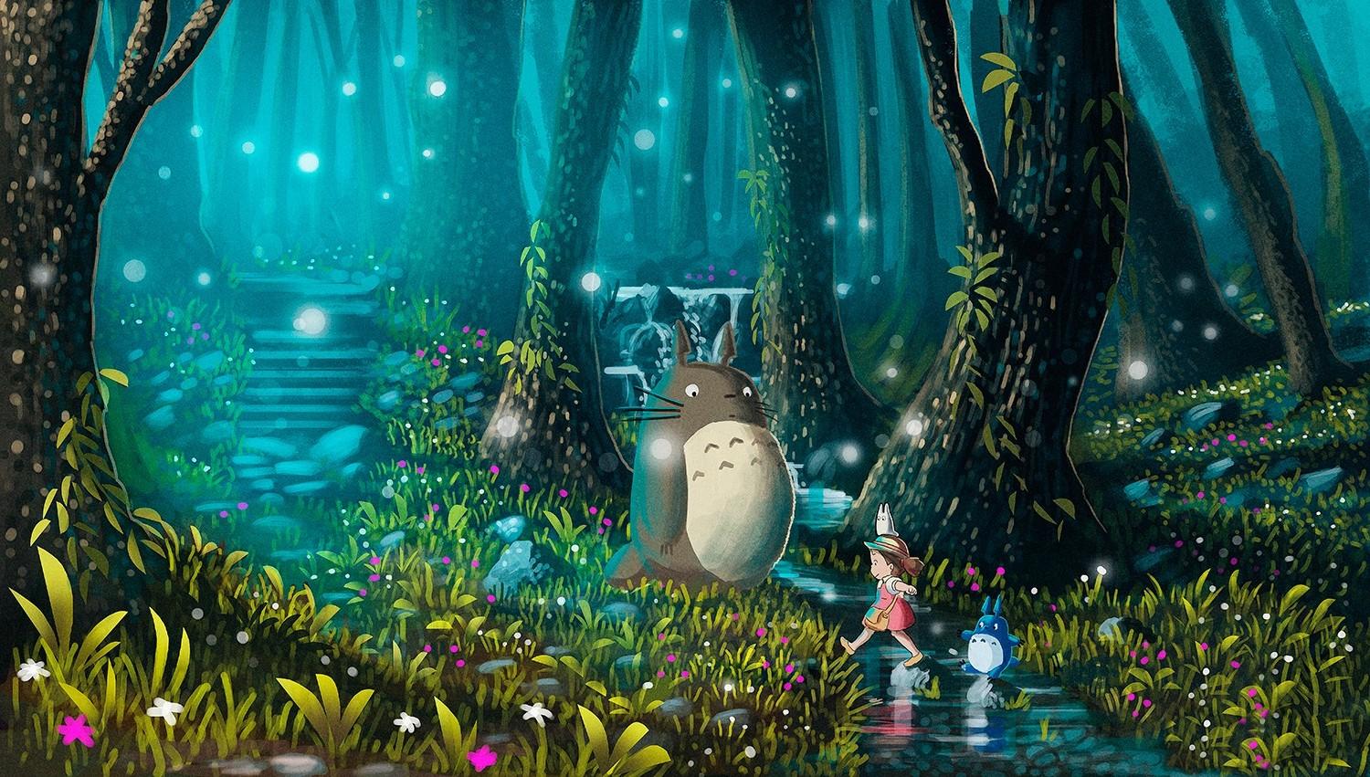 1500 x 851 · jpeg - Studio Ghibli, My Neighbor Totoro, Totoro Wallpapers HD / Desktop and ...