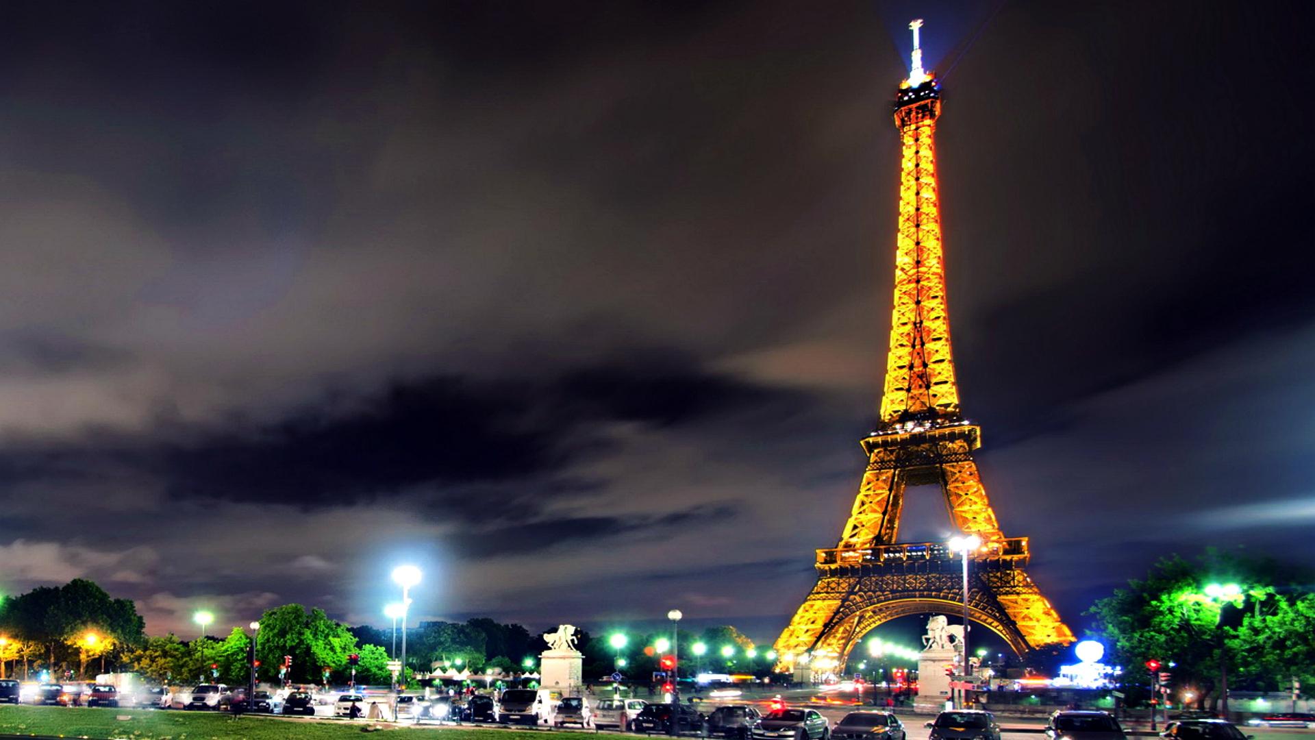 1920 x 1080 · jpeg - Eiffel Tower wallpapers at Night | PixelsTalk