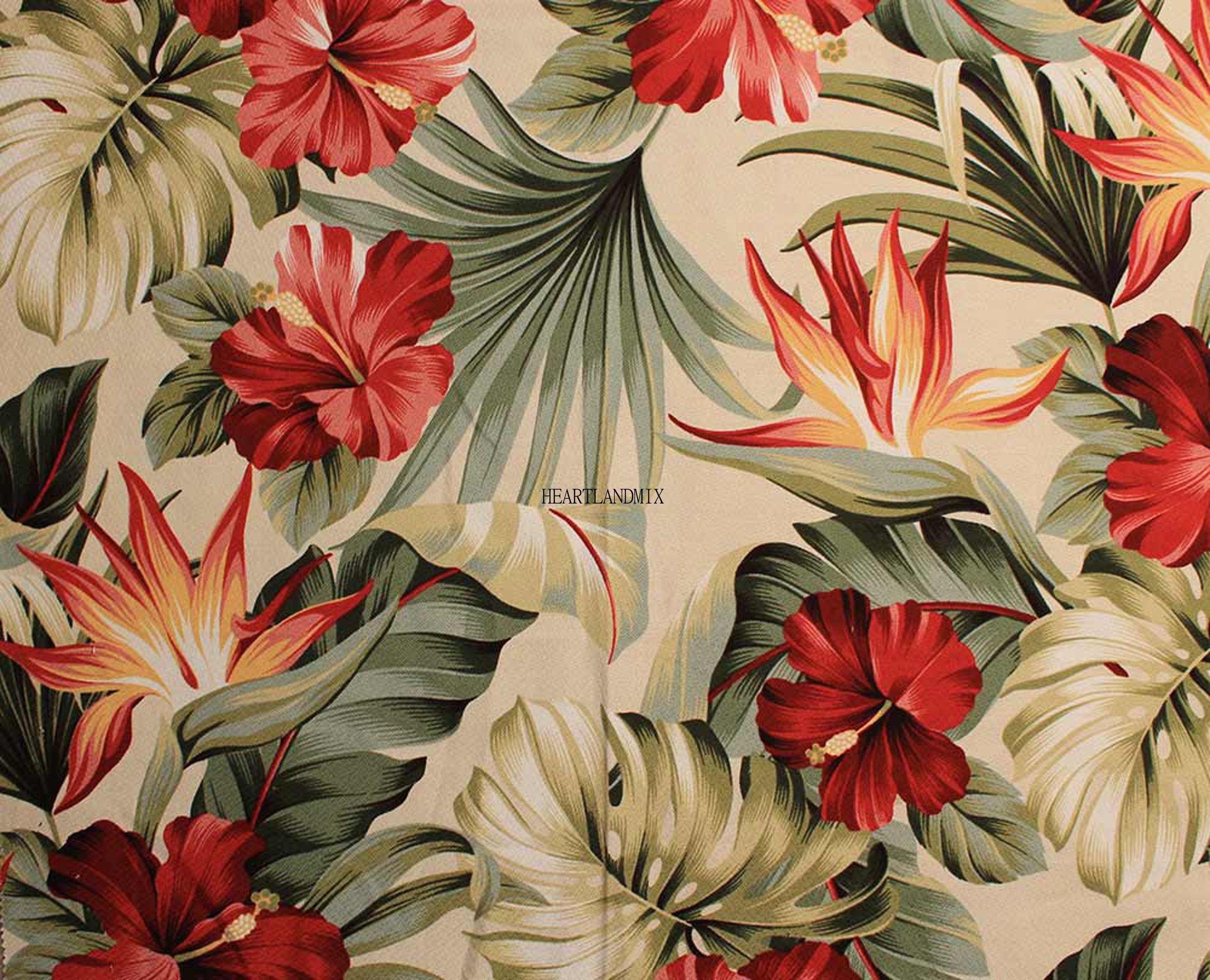 2852 x 2310 · jpeg - Tropical Wallpaper Vintage Digital Image Download Printable