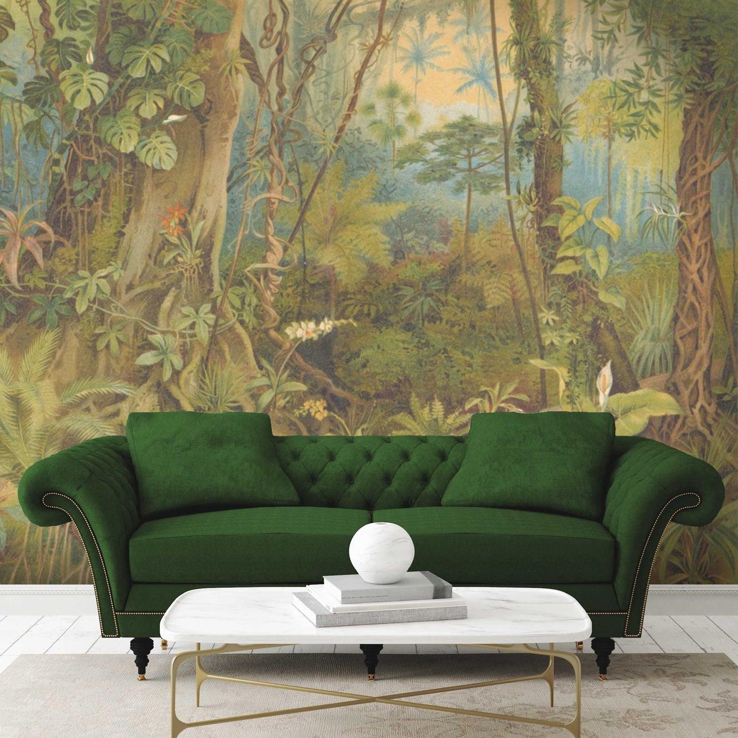1500 x 1500 · jpeg - Tropical Paradise Wall Mural - Jungle Wallpaper - Woodchip & Magnolia
