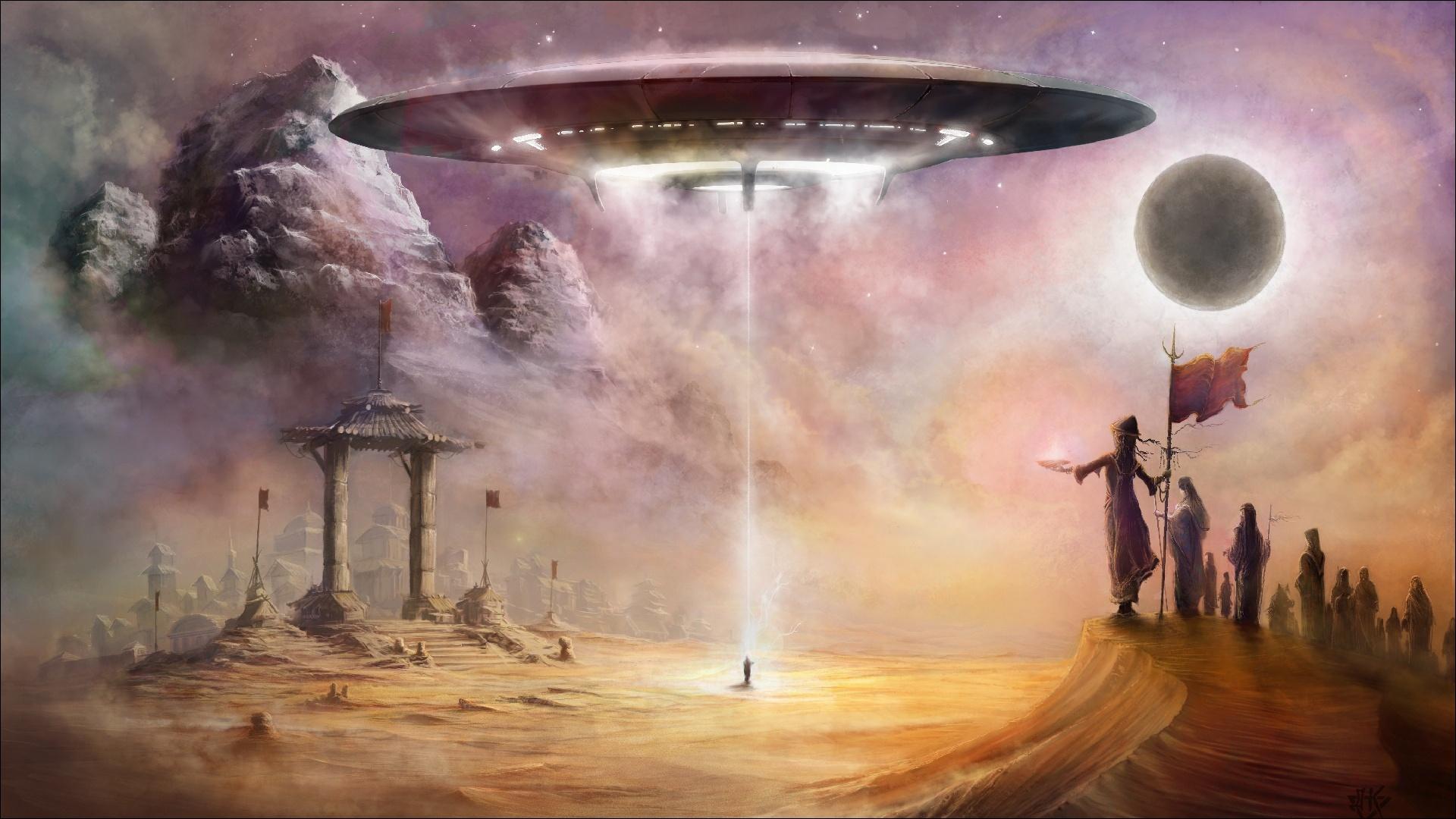 1920 x 1080 · jpeg - Sci Fi UFO HD Wallpaper | Background Image | 1920x1080