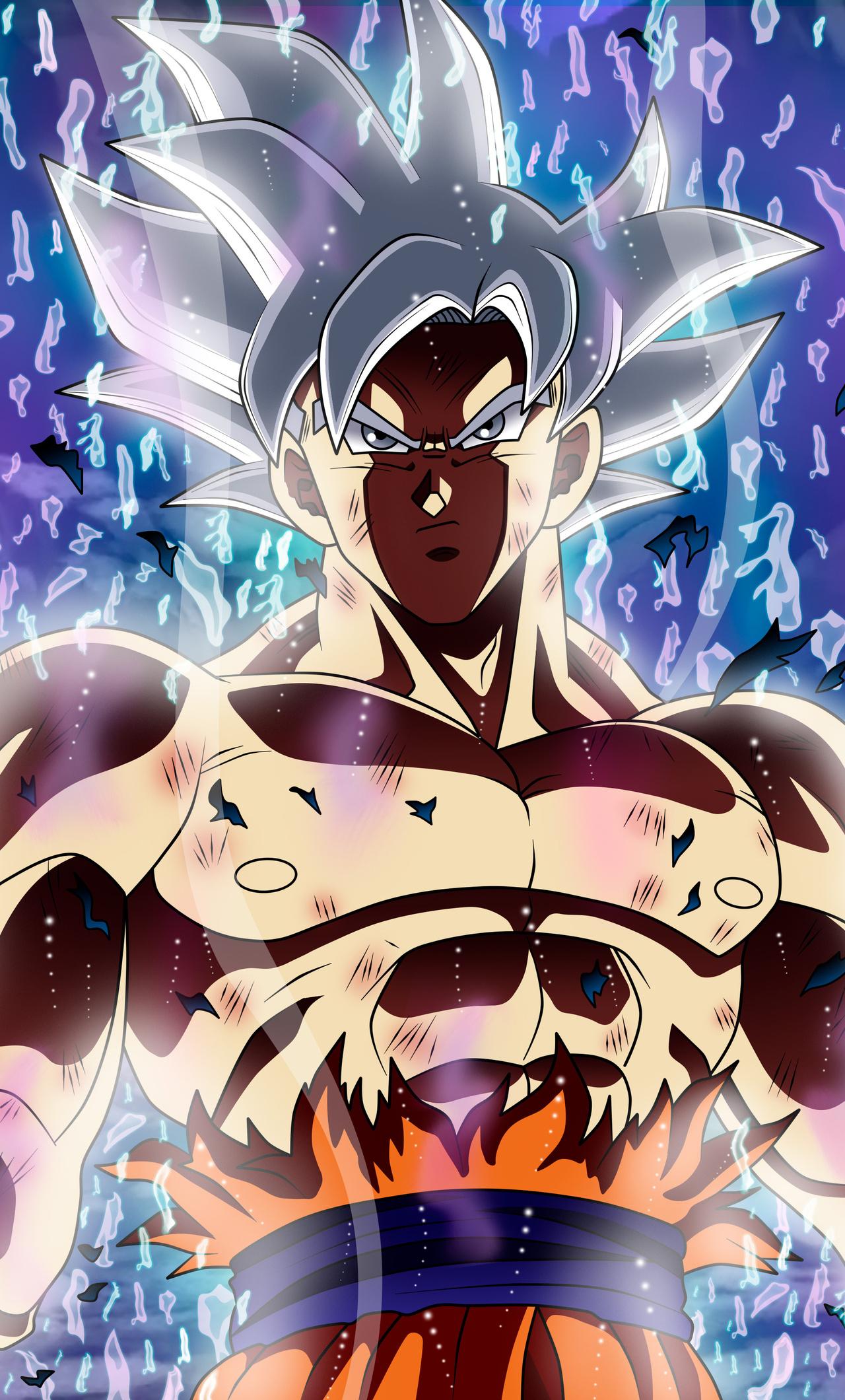 1280 x 2120 · jpeg - 1080p Images: Son Goku Ultra Instinct Live Wallpaper
