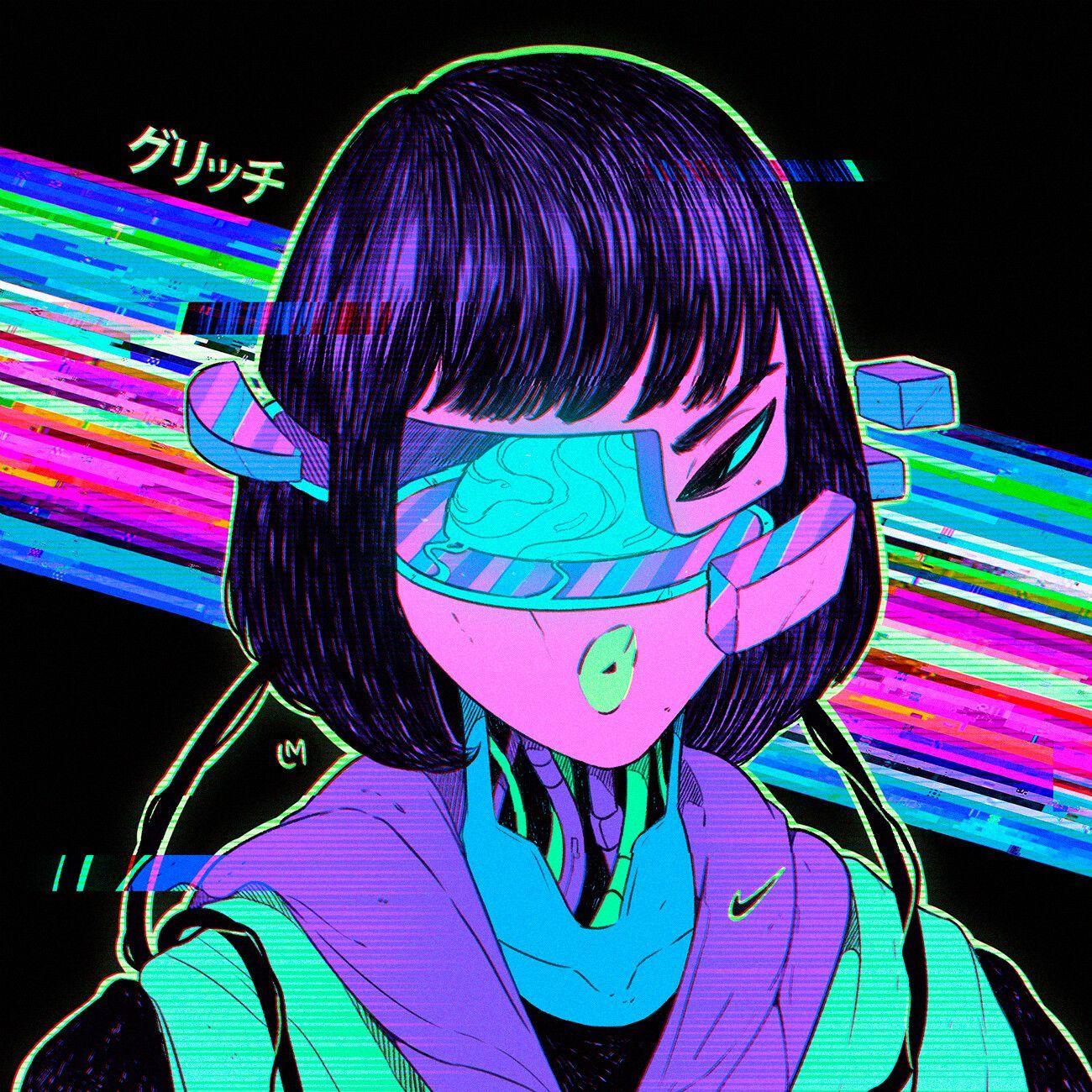1300 x 1300 · jpeg - Casual Vaporwave Girls - Style and Color Study, Lucas Mendonca # ...