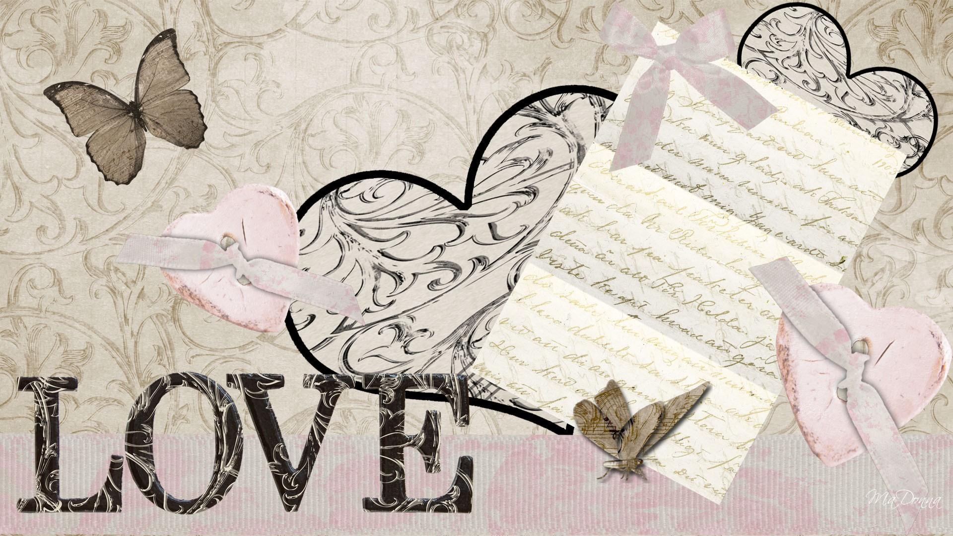 1920 x 1080 · jpeg - Download Vintage Love Letter Wallpaper Gallery
