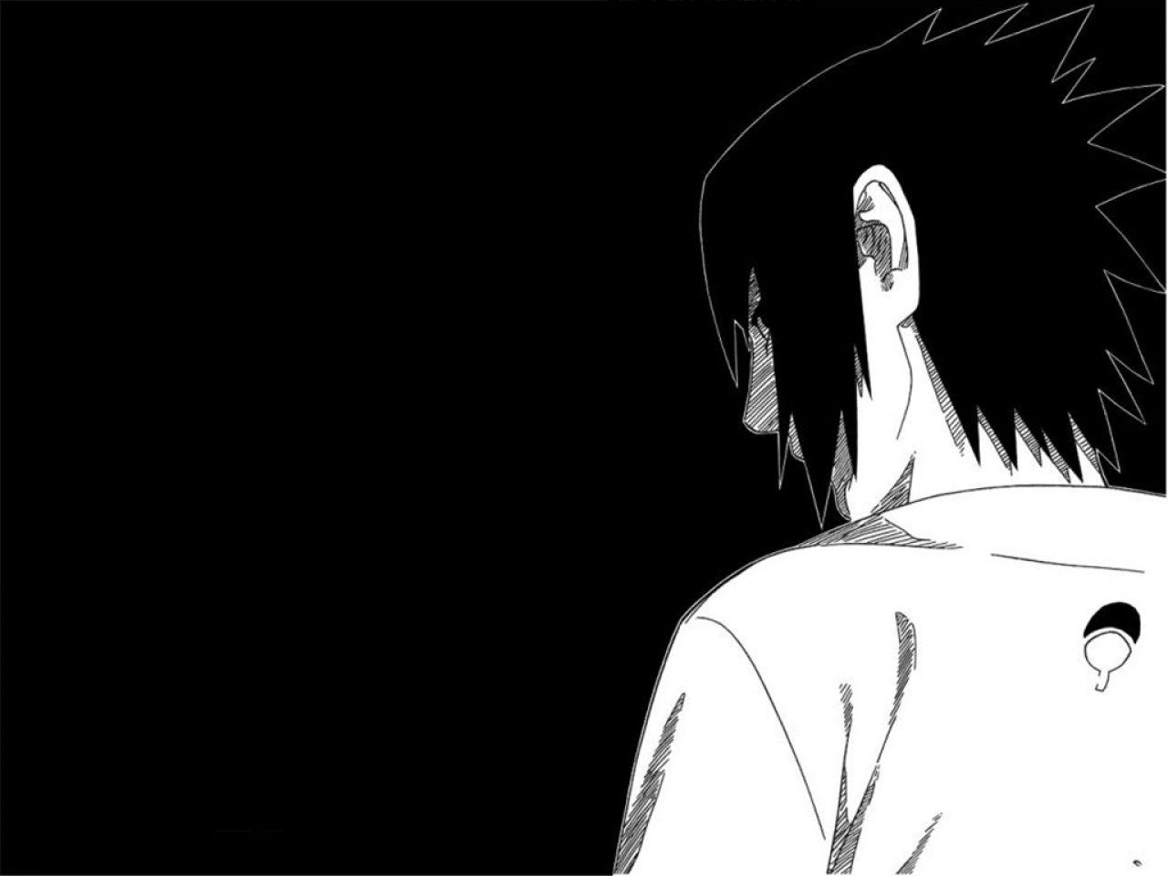 1280 x 960 · jpeg - Naruto Black And White Background | zona naruto