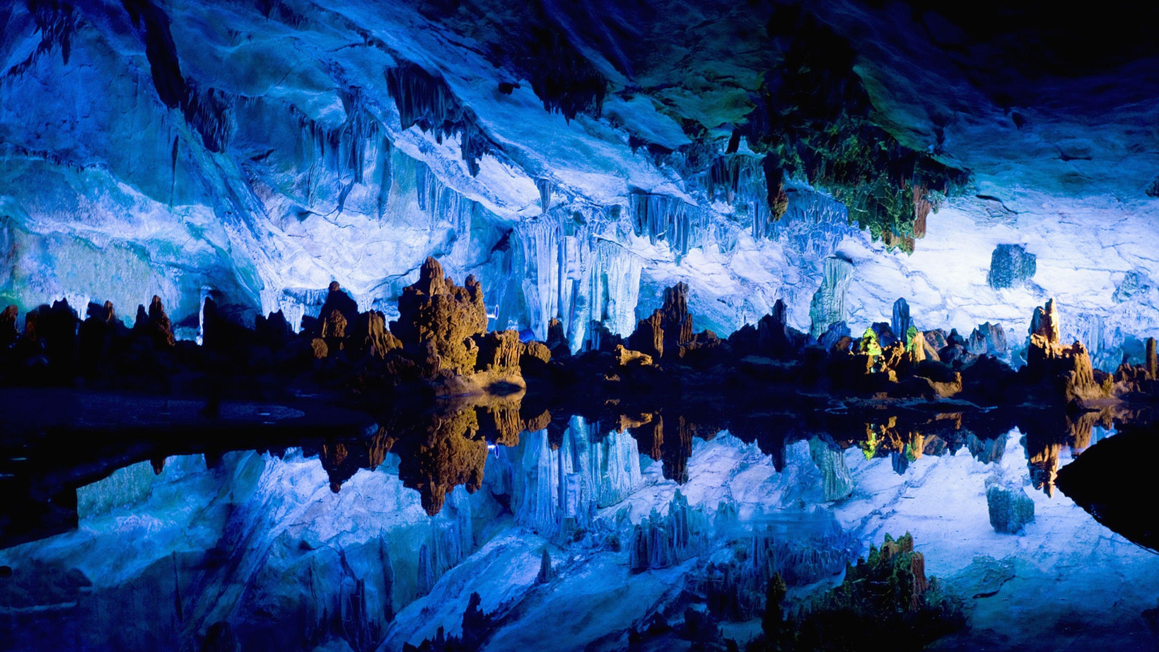 3840 x 2160 · jpeg - Caves With Water Wallpapers - Wallpaper Cave