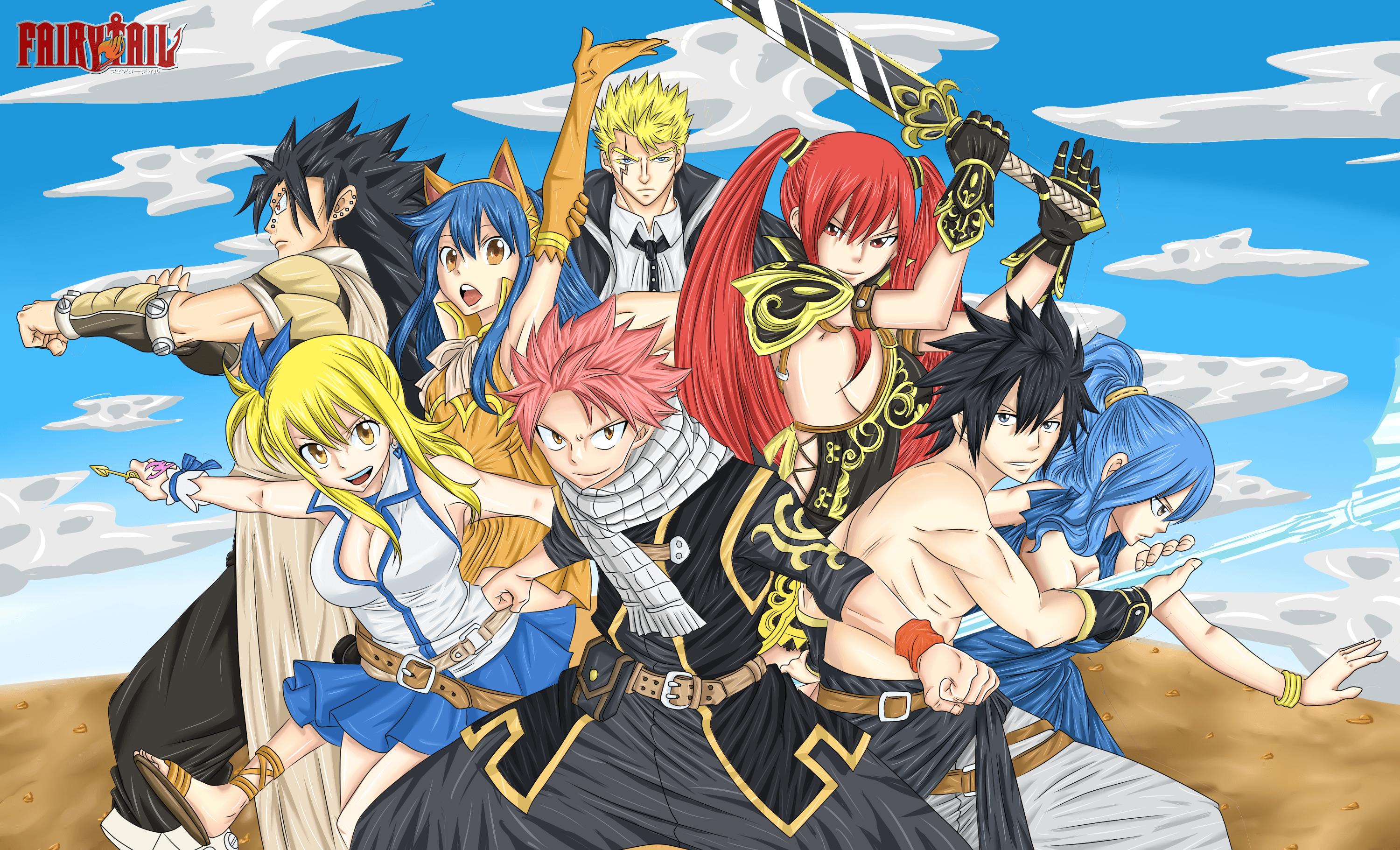 3000 x 1821 · png - Anime Fairy Tail Wallpapers - Wallpaper Cave