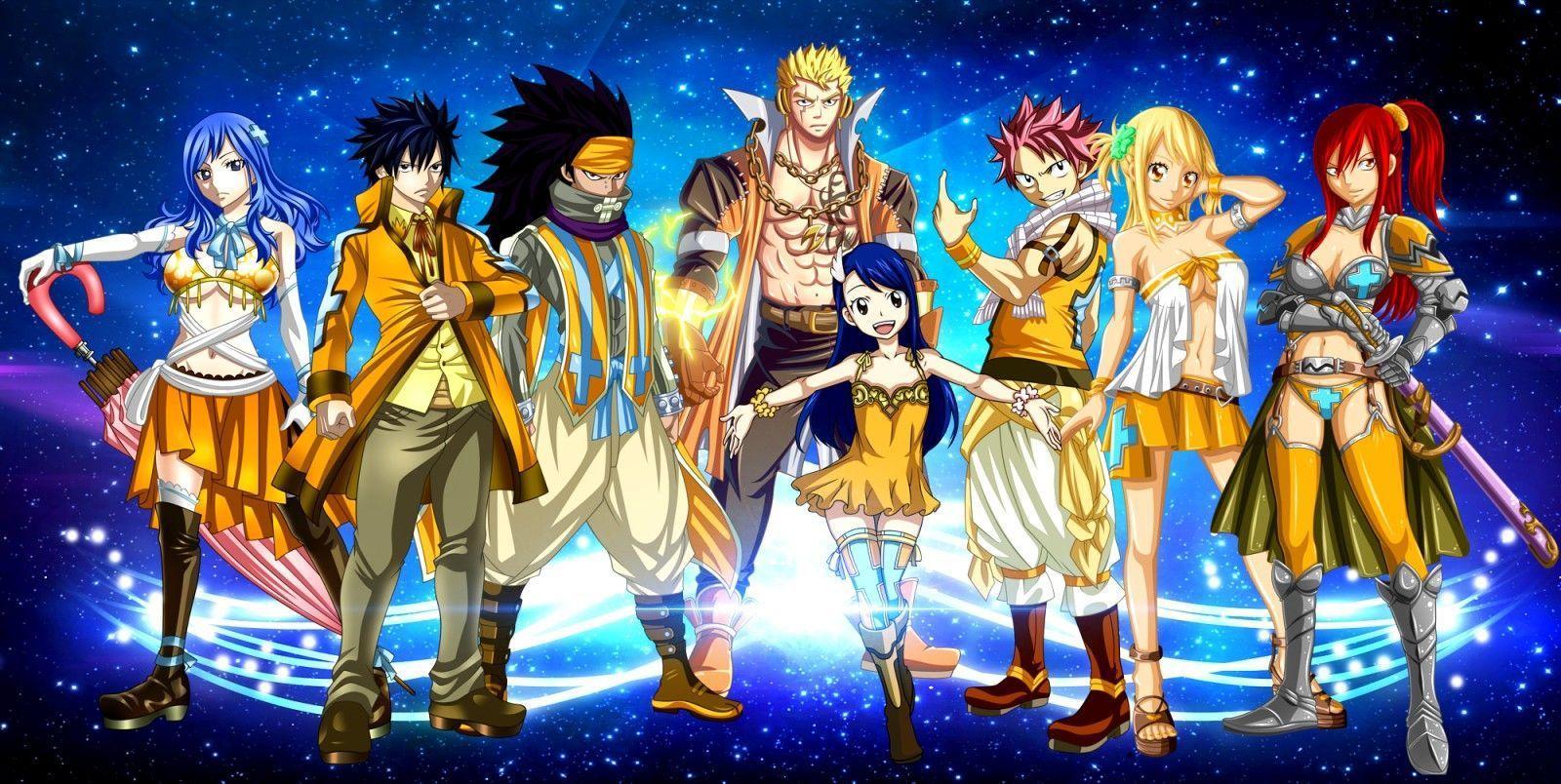 1600 x 804 · jpeg - Fairy Tail Wallpapers - Wallpaper Cave