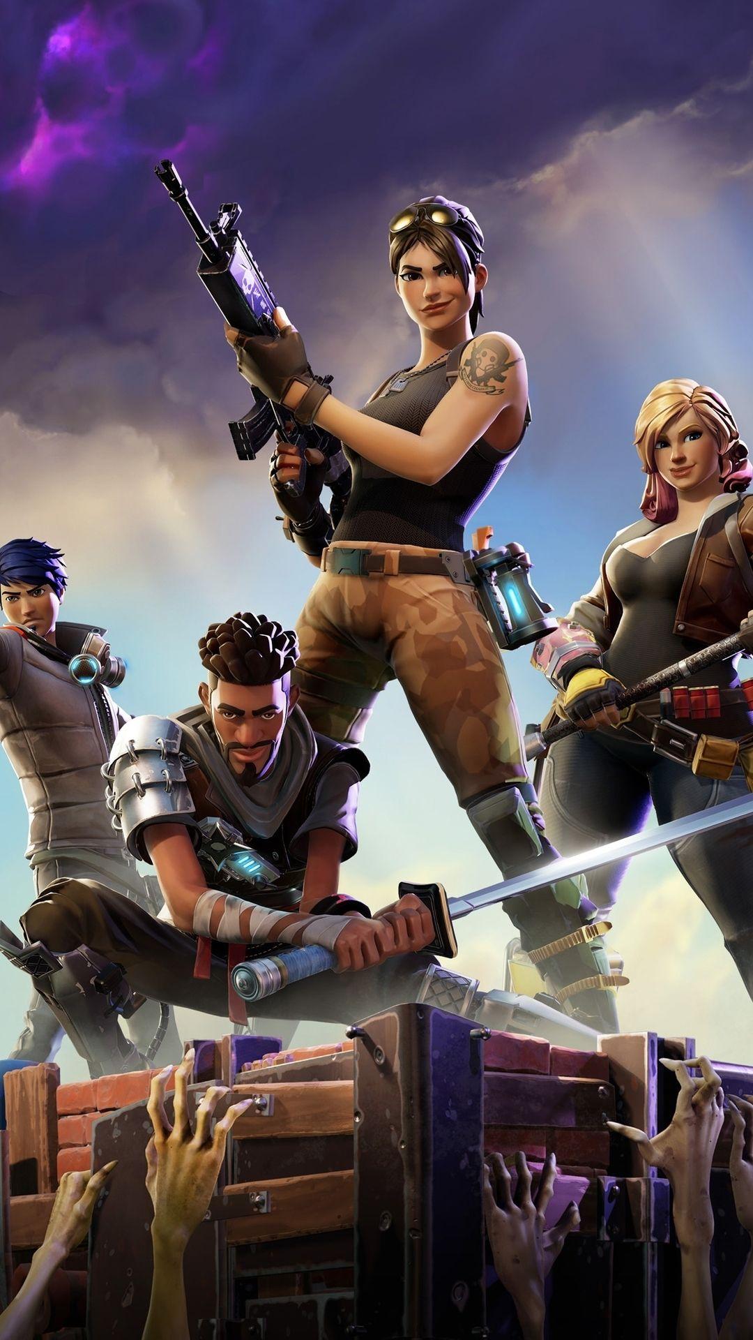 1080 x 1920 · jpeg - Fortnite players - Download 4k wallpapers for iPhone and Android