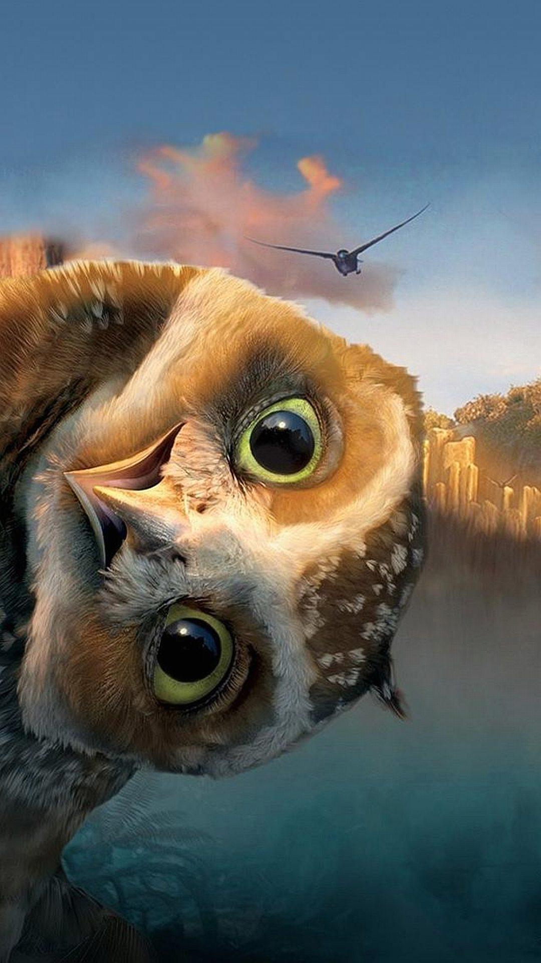 1080 x 1920 · jpeg - Funny owl - Best htc one wallpapers, free and easy to download