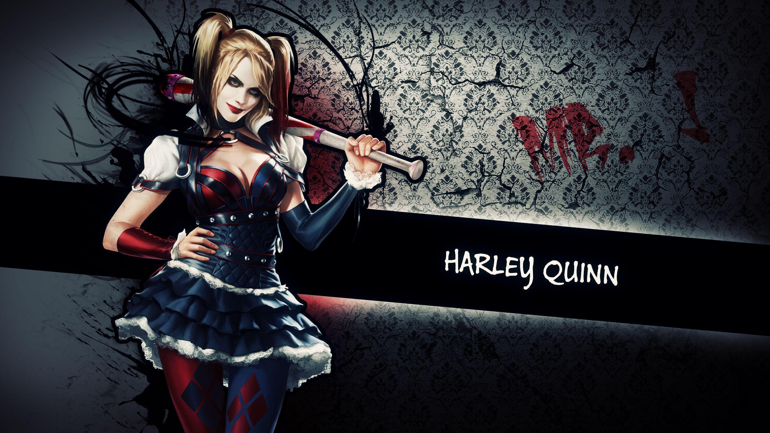 2560 x 1440 · jpeg - Harley Quinn Supervillain Wallpapers - Wallpaper Cave