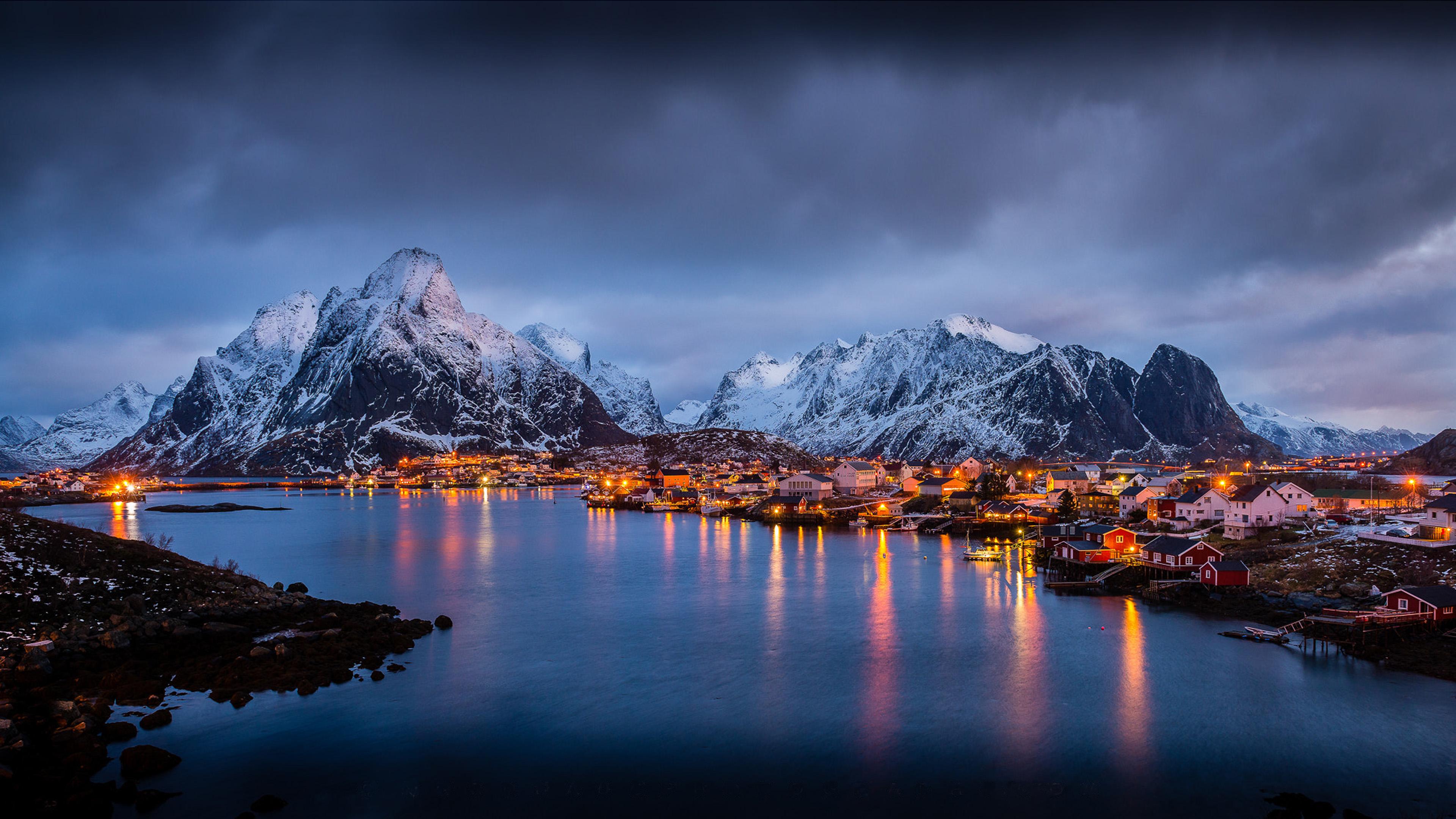 3840 x 2160 · jpeg - The Magic Islands Of Lofoten Norway Europe Winter Morning Light ...