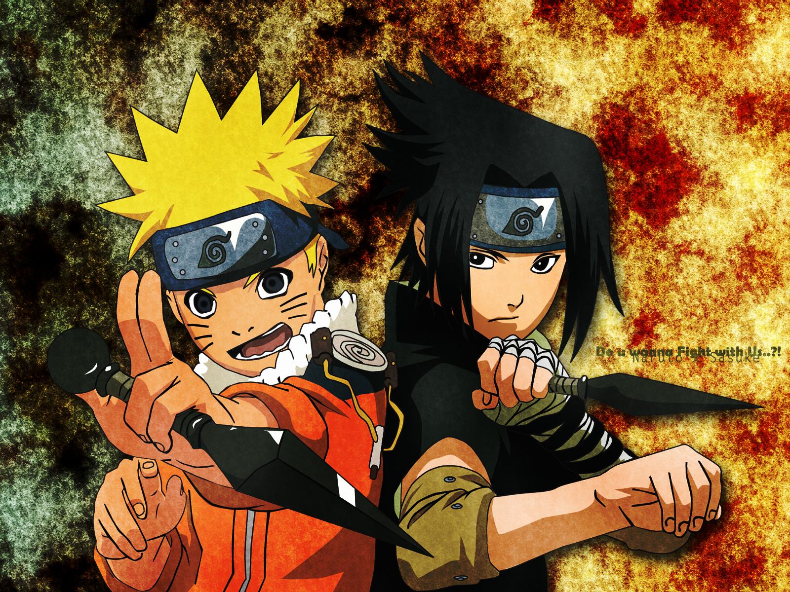 1600 x 1200 · jpeg - Naruto Wallpaper: Do u wanna Fight with Us.. ?! - Minitokyo