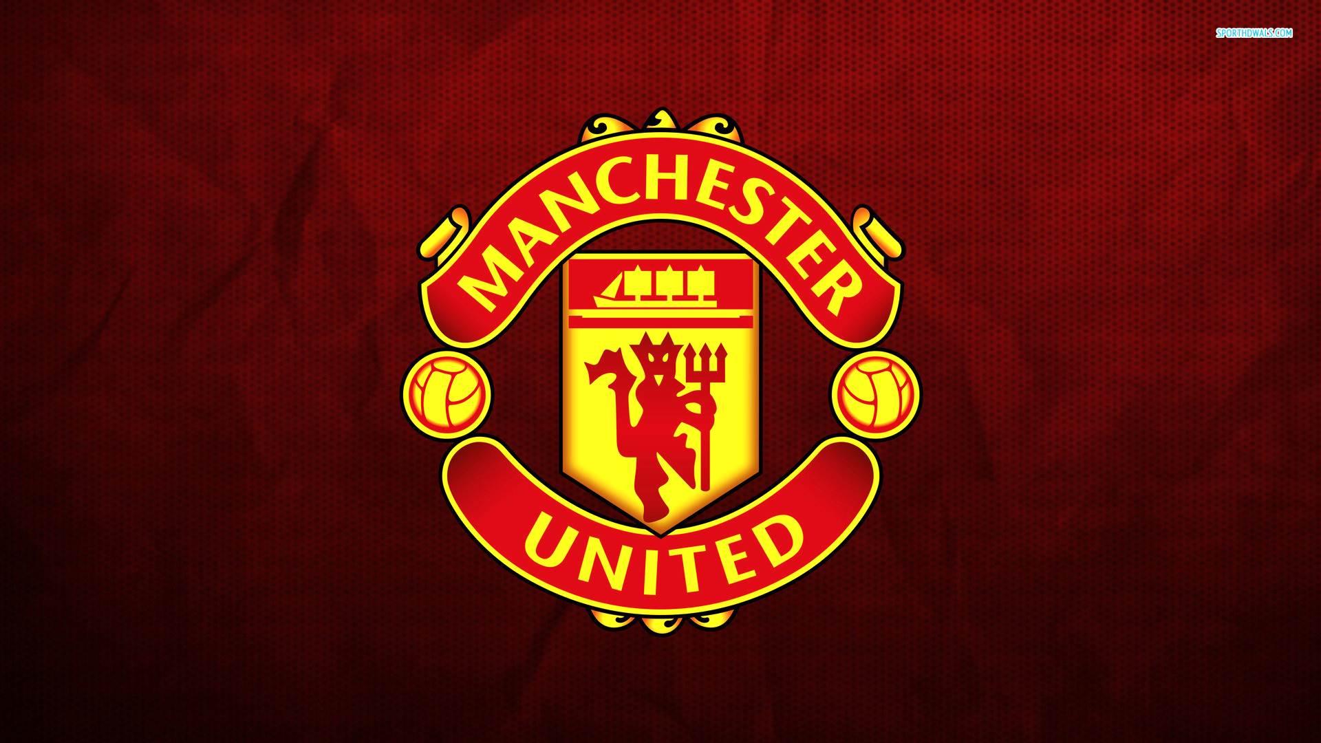 1920 x 1080 · jpeg - Wallpapers Logo Manchester United 2016 - Wallpaper Cave