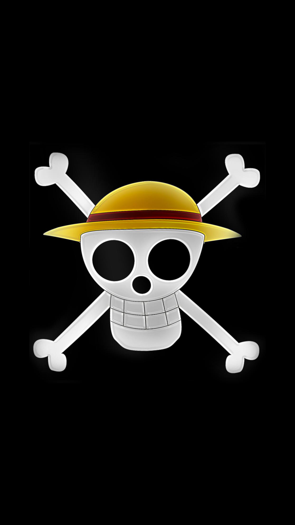 1242 x 2208 · jpeg - One Piece Logo Wallpaper for iPhone 11, Pro Max, X, 8, 7, 6 - Free ...