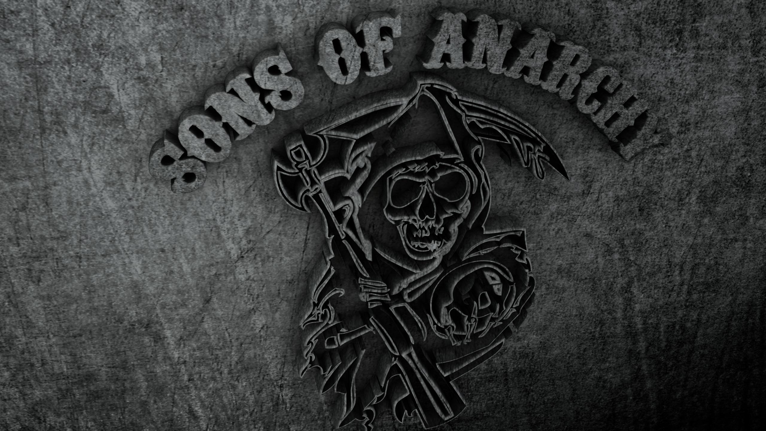 2560 x 1440 · png - Sons of Anarchy Logo Wallpapers Free download | PixelsTalk