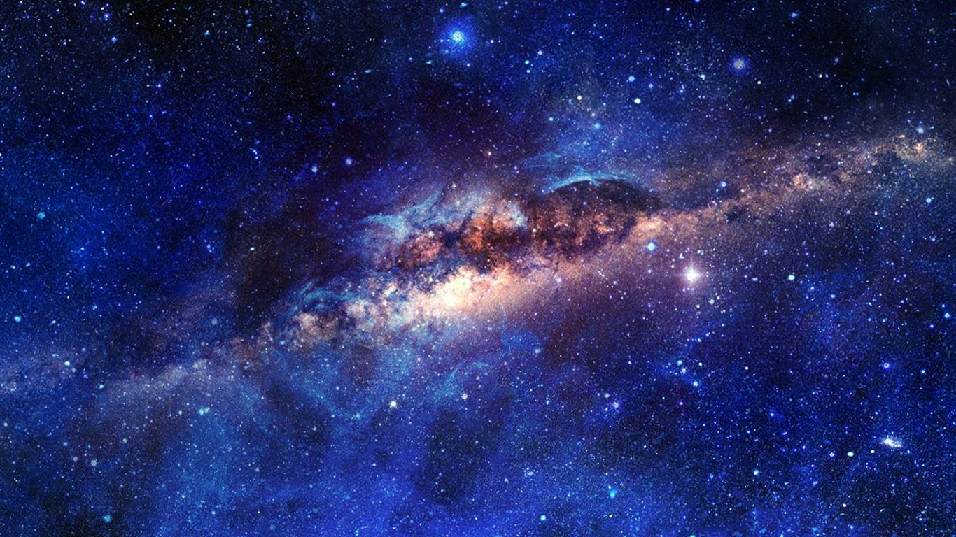 1366 x 768 · jpeg - Univers, ciel etoile, espace, HD, nebuleuse Apercu | 10wallpaper