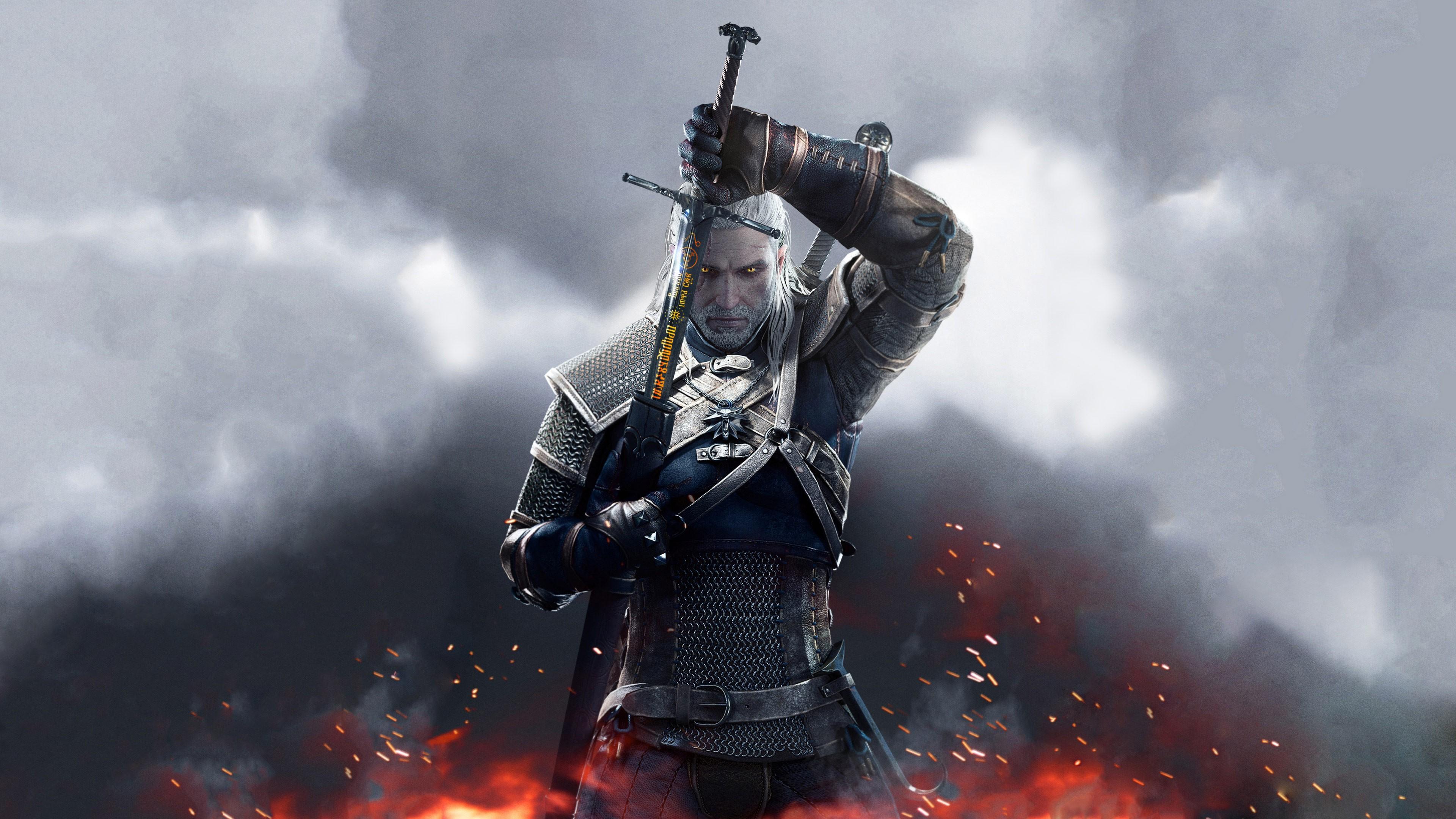 3840 x 2160 · jpeg - The Witcher Wallpaper Wallpapers High Quality | Download Free