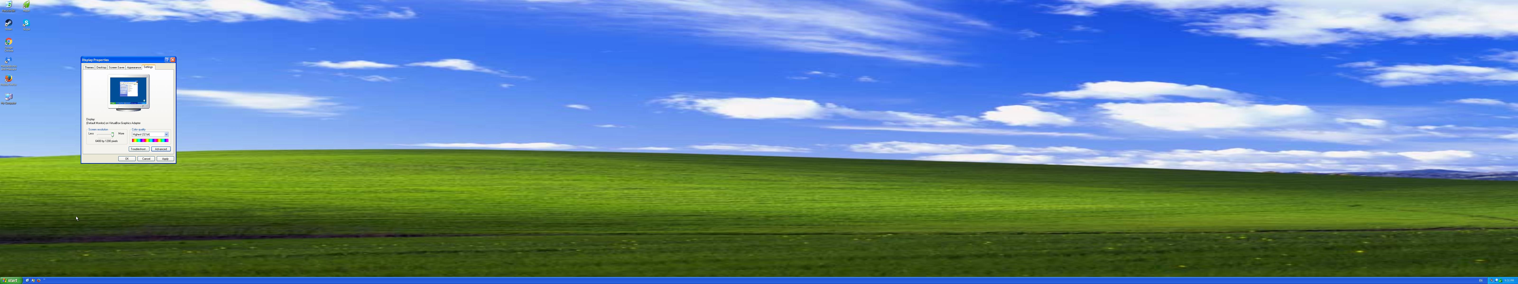 6400 x 1200 · png - Windows Xp Wallpaper 4k - HD Wallpaper For Desktop Background ...