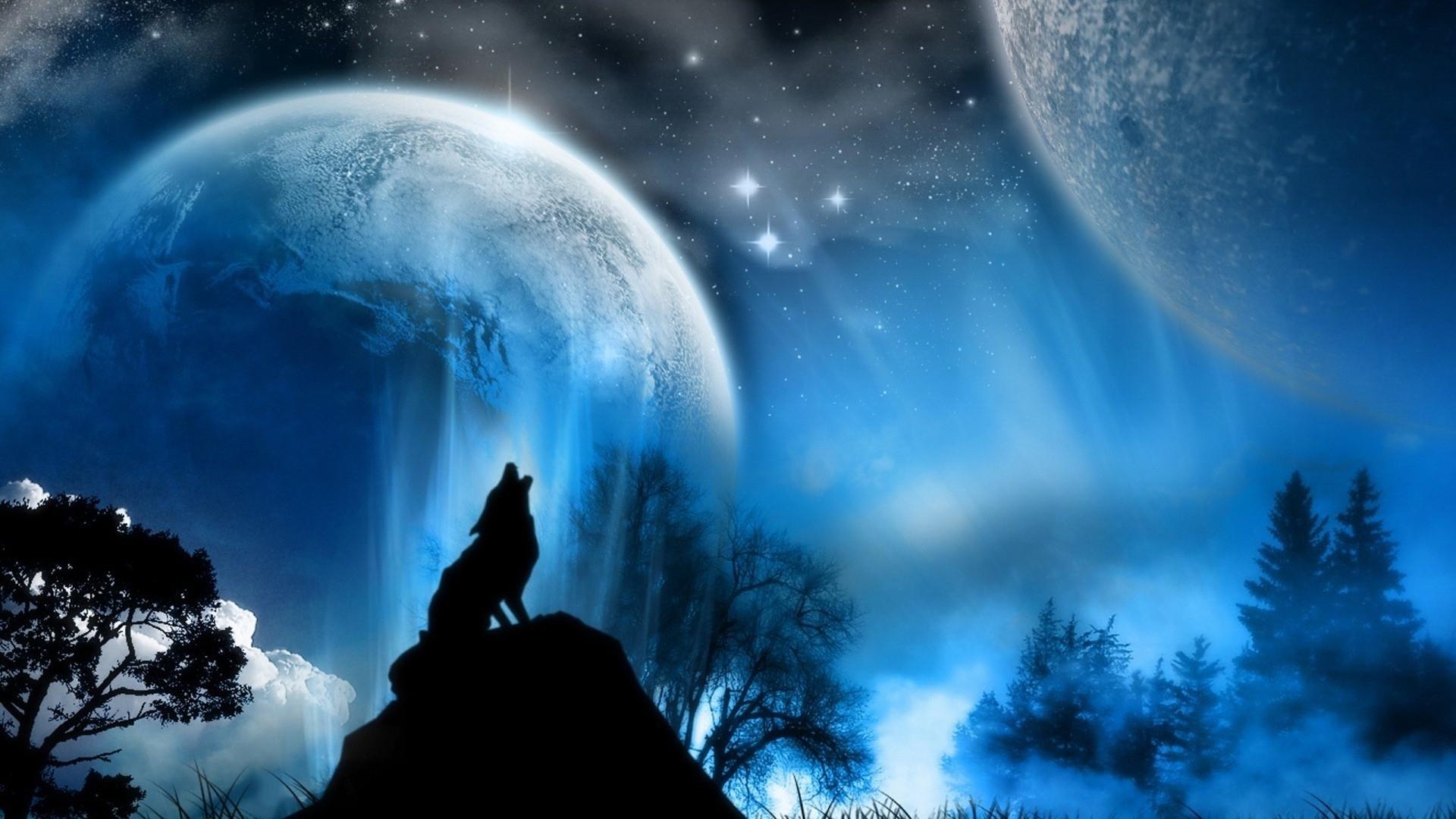 1920 x 1080 · jpeg - 10 Best Wolf Howling At The Moon Wallpaper FULL HD 1080p For PC ...
