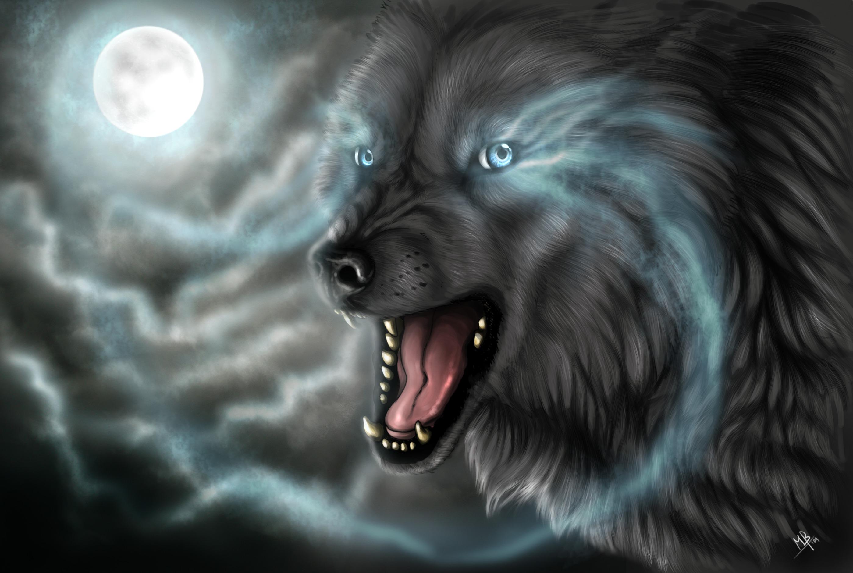 2799 x 1880 · jpeg - Full Moon Wolf Fondo de pantalla HD | Fondo de Escritorio | 2799x1880 ...