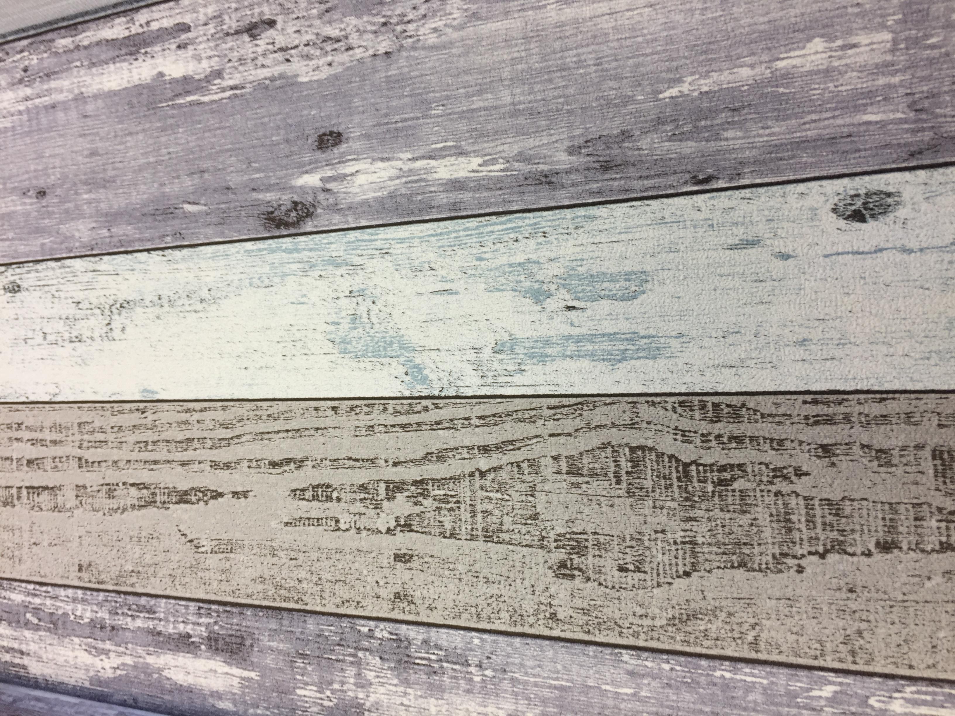 3264 x 2448 · jpeg - Wood Effect Wallpaper Distressed Grain Wooden Realistic Pannels Vinyl P ...