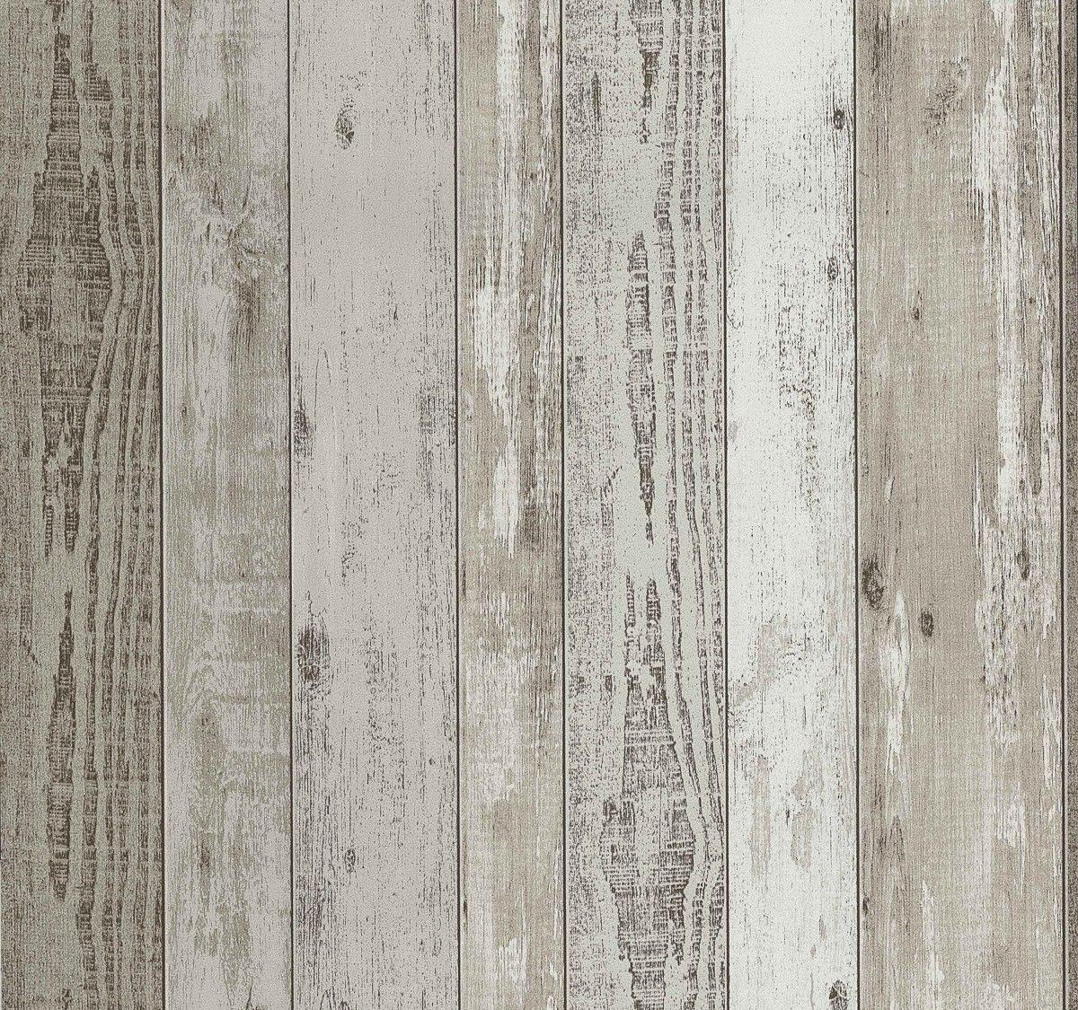 1200 x 1125 · jpeg - Wood Effect Wallpaper Distressed Grain Wooden Realistic Pannels Vinyl P ...