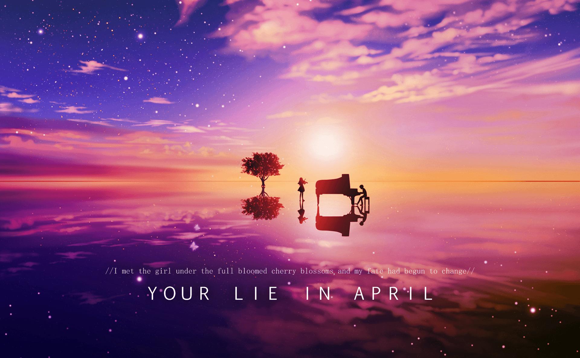 1920 x 1185 · png - Your Lie In April Wallpapers - Wallpaper Cave