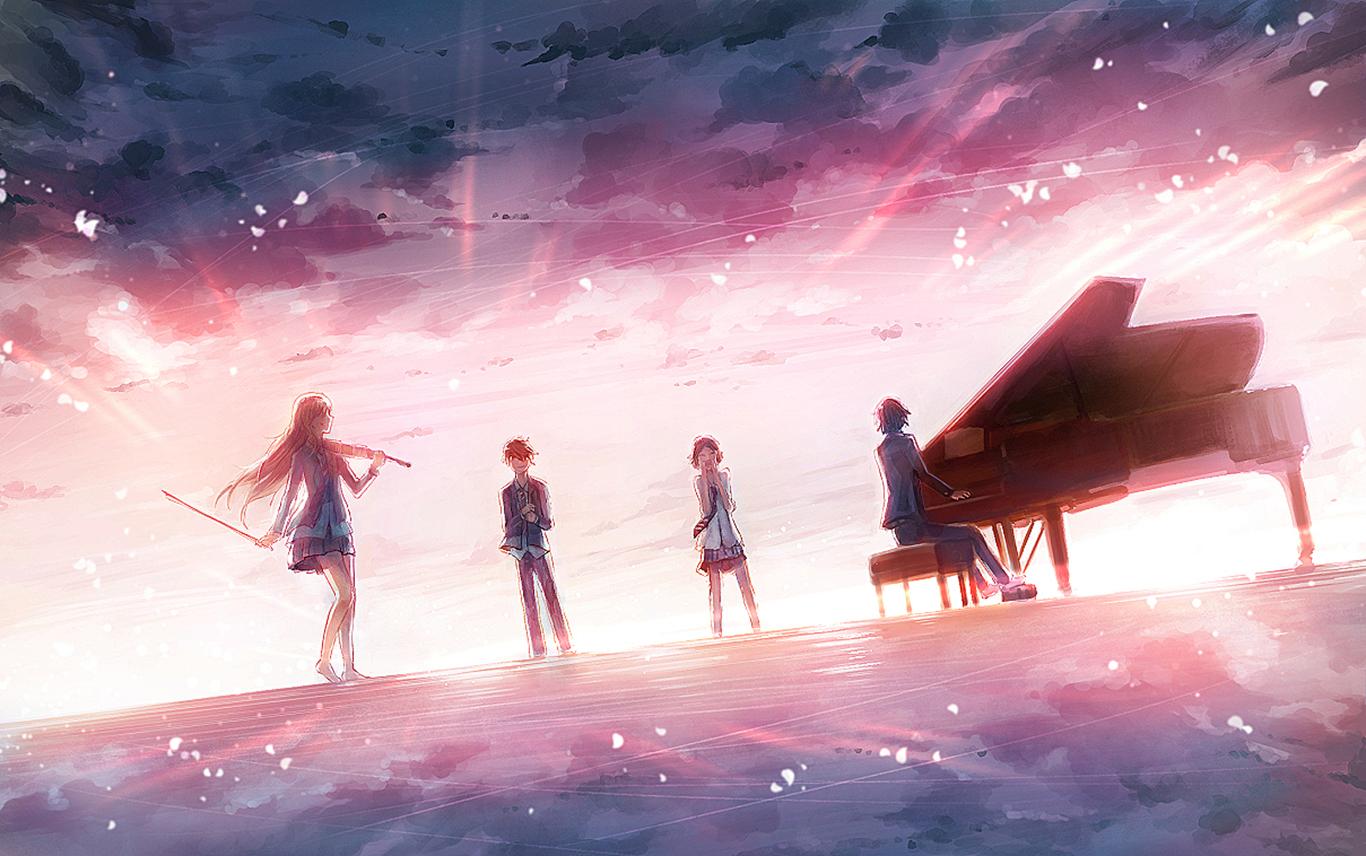 1366 x 856 · jpeg - 151 Your Lie In April HD Wallpapers | Backgrounds - Wallpaper Abyss ...