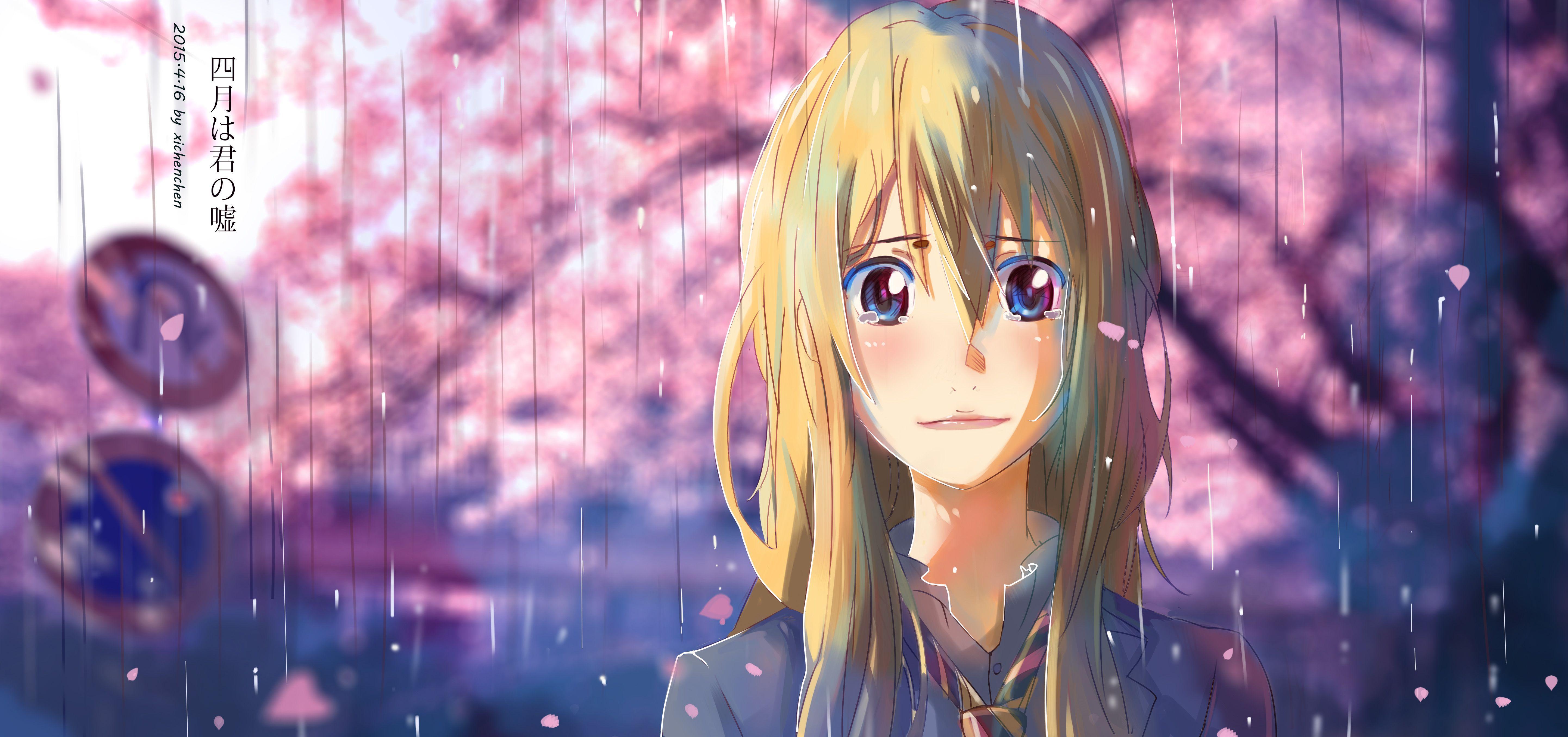 5767 x 2712 · jpeg - Your Lie In April Wallpapers - Wallpaper Cave